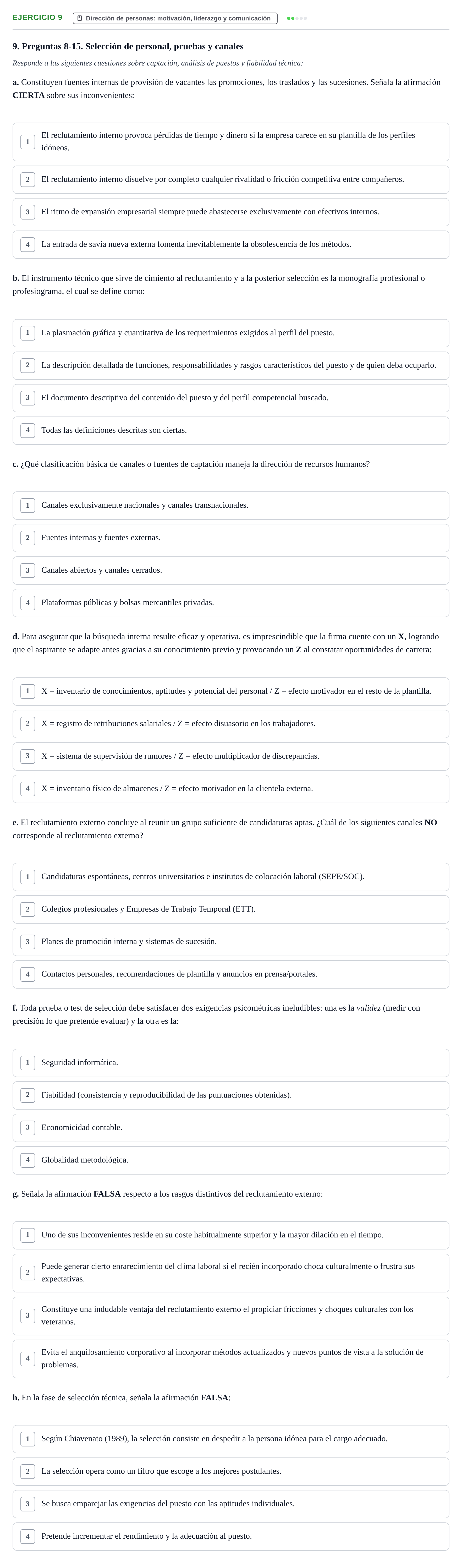 Enunciado: Problema 9 · Administració de l'Empresa UB Examen final. Administració de l'Empresa