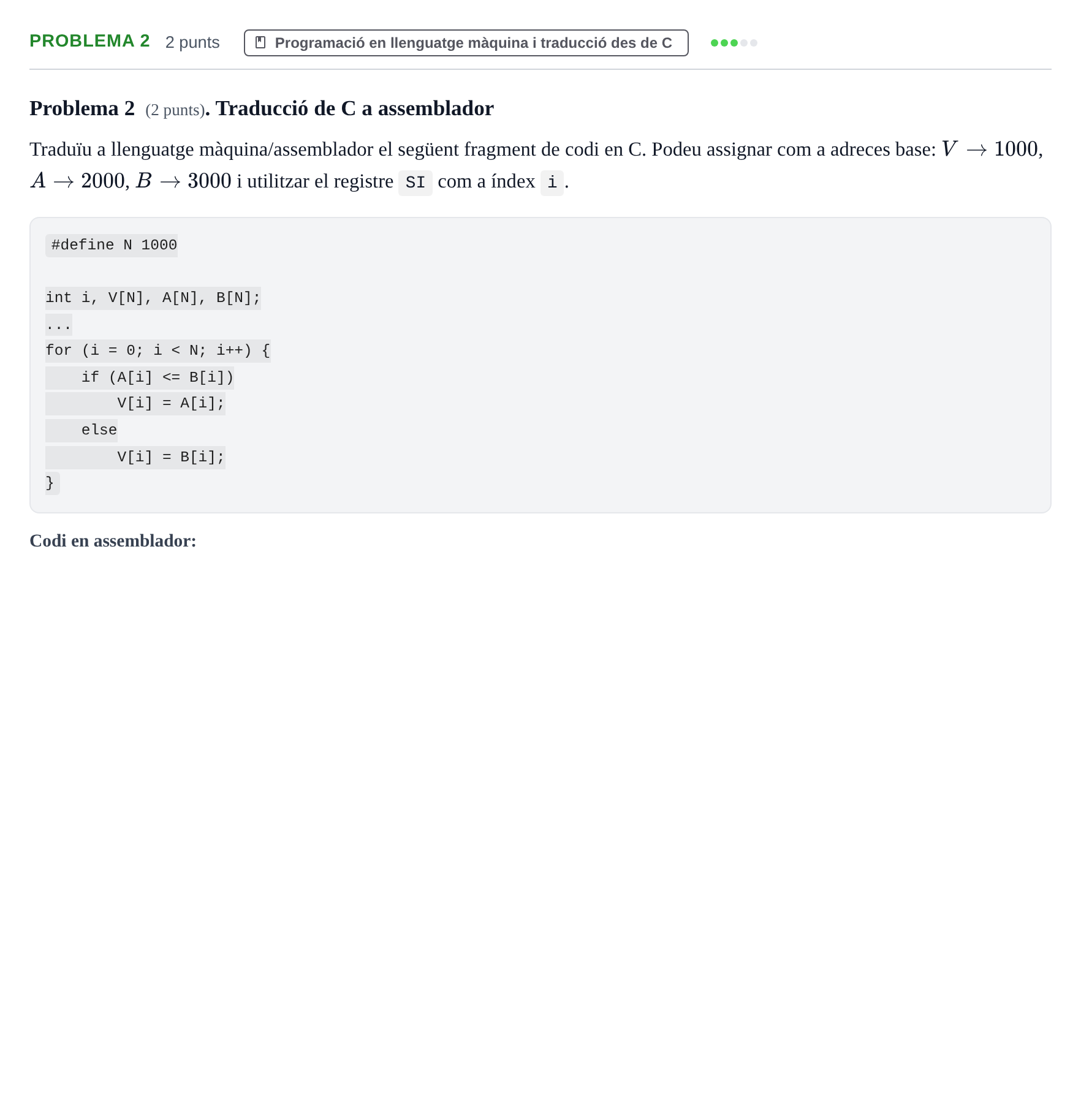 Enunciado: Problema 2 · Fonaments d'Informàtica UAB 2018