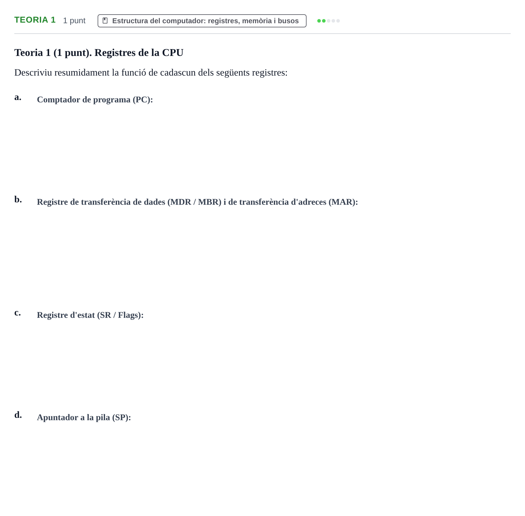 Enunciado: Ejercicio Teoria 1 · Fonaments d'Informàtica UAB 2018