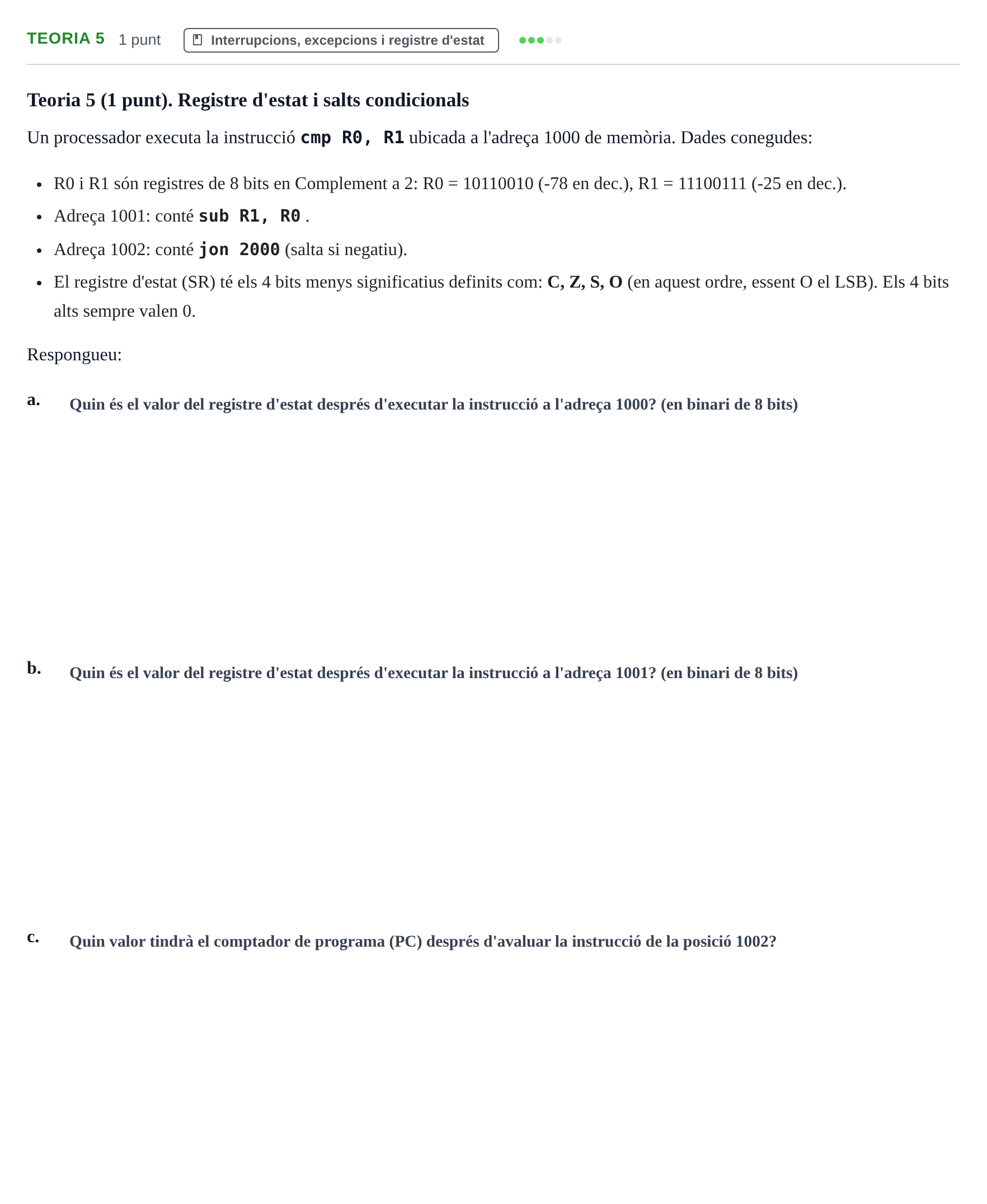 Enunciado: Ejercicio Teoria 5 · Fonaments d'Informàtica UAB 2018