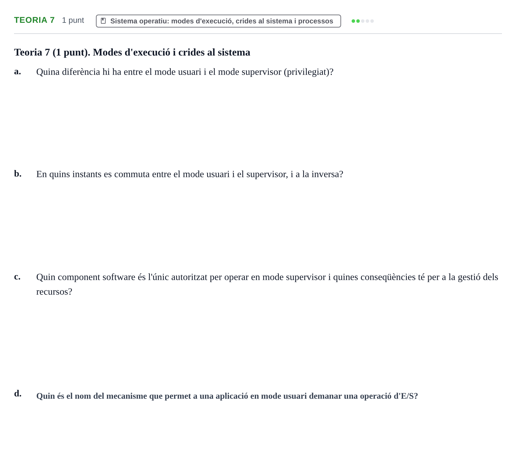 Enunciado: Ejercicio Teoria 7 · Fonaments d'Informàtica UAB 2018