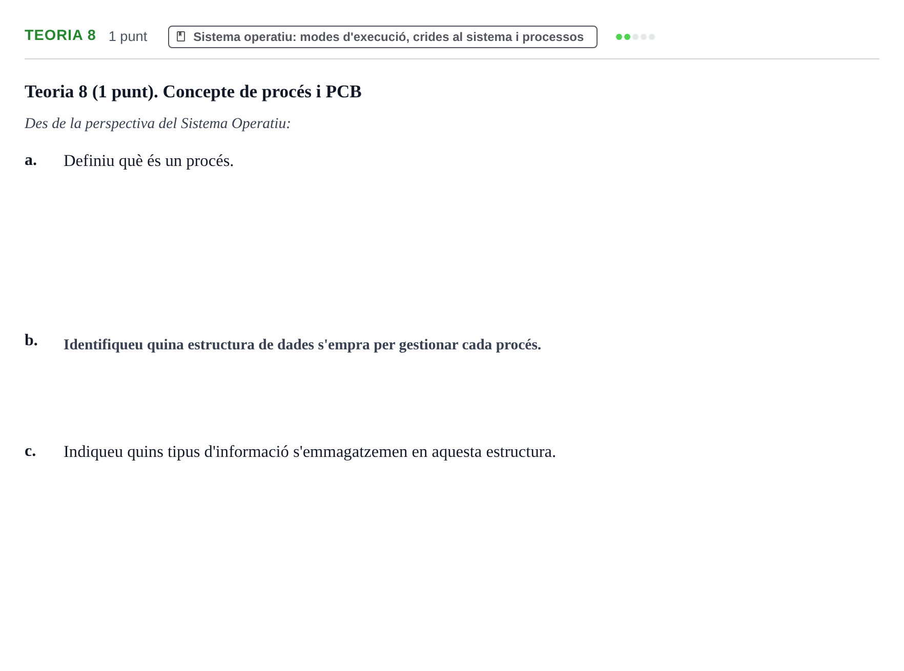 Enunciado: Ejercicio Teoria 8 · Fonaments d'Informàtica UAB 2018