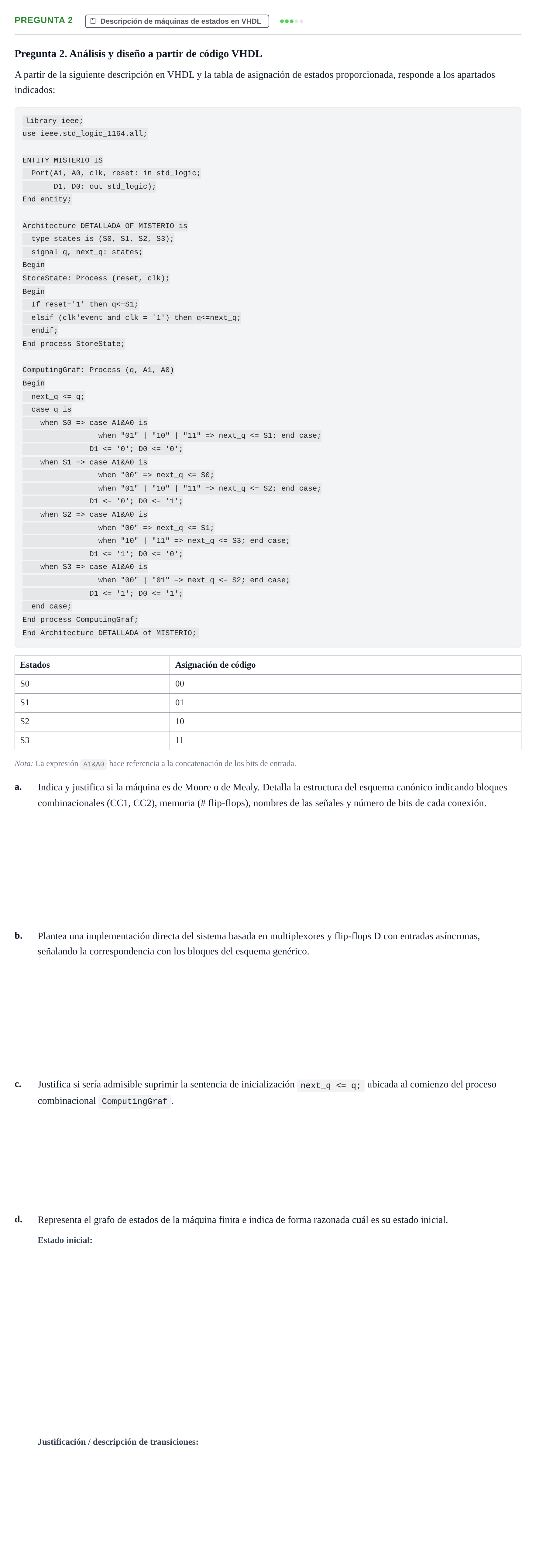 Enunciado: Pregunta 2 · Fonaments dels Computadors UAB 2023