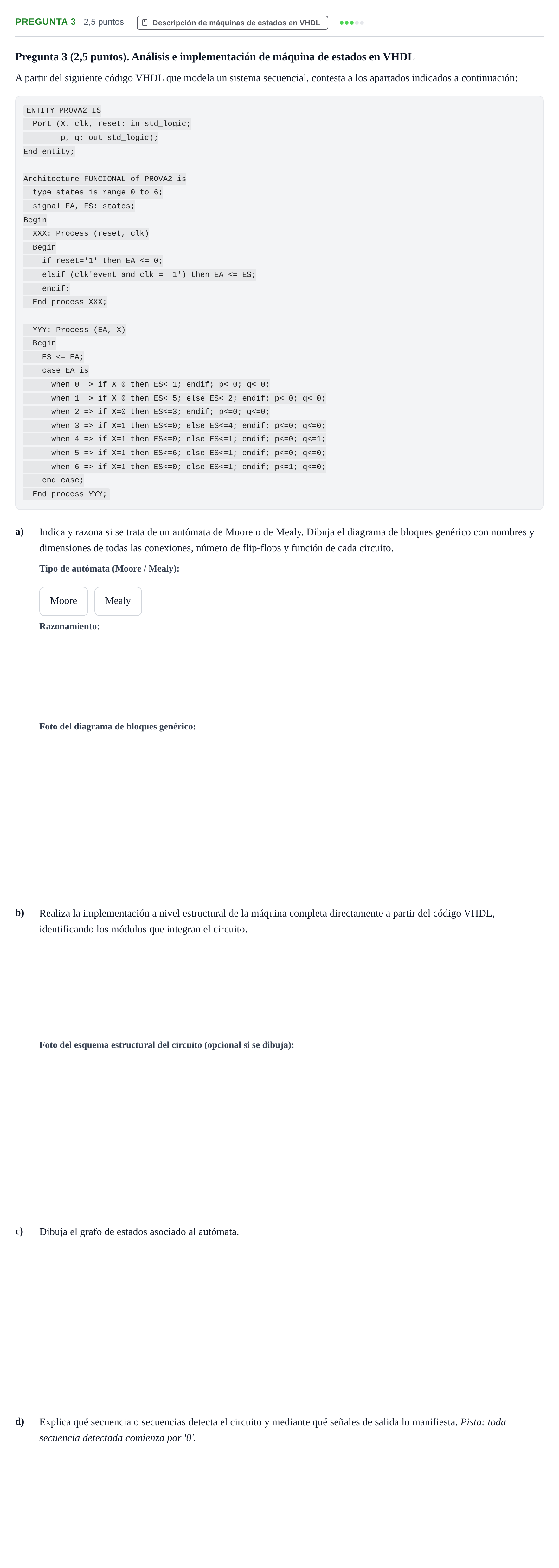 Enunciado: Pregunta 3 · Fonaments dels Computadors UAB 2022