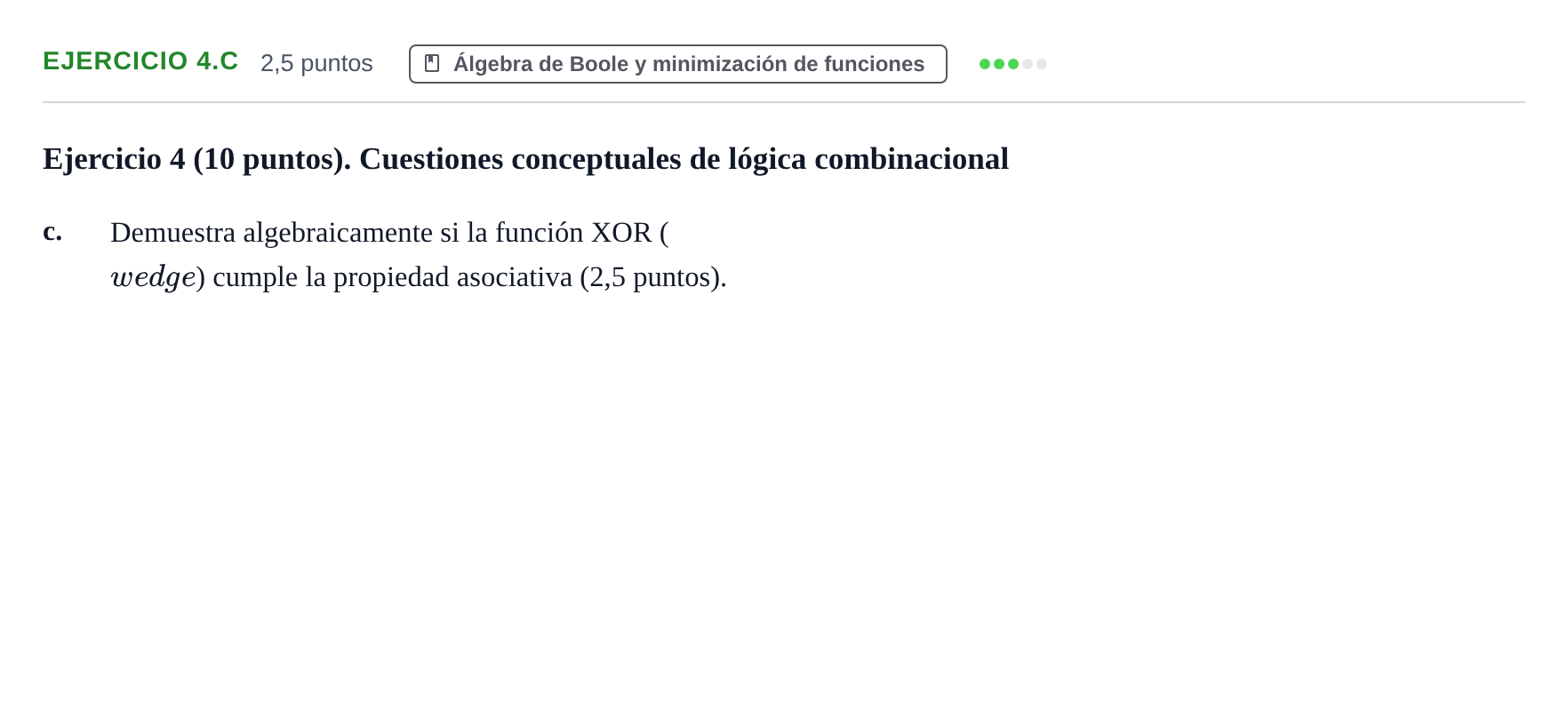 Enunciado: Ejercicio 4.c · Fonaments dels Computadors UAB 2024