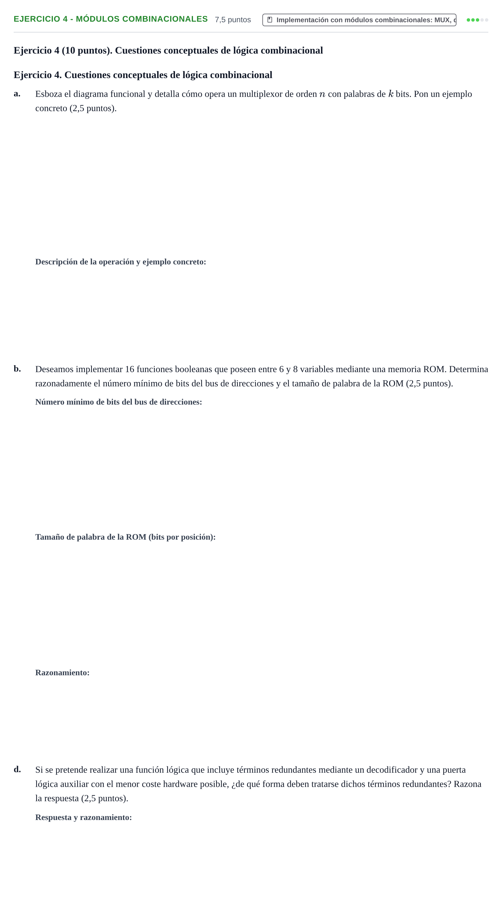Enunciado: Ejercicio 4 - Módulos combinacionales · Fonaments dels Computadors UAB 2024