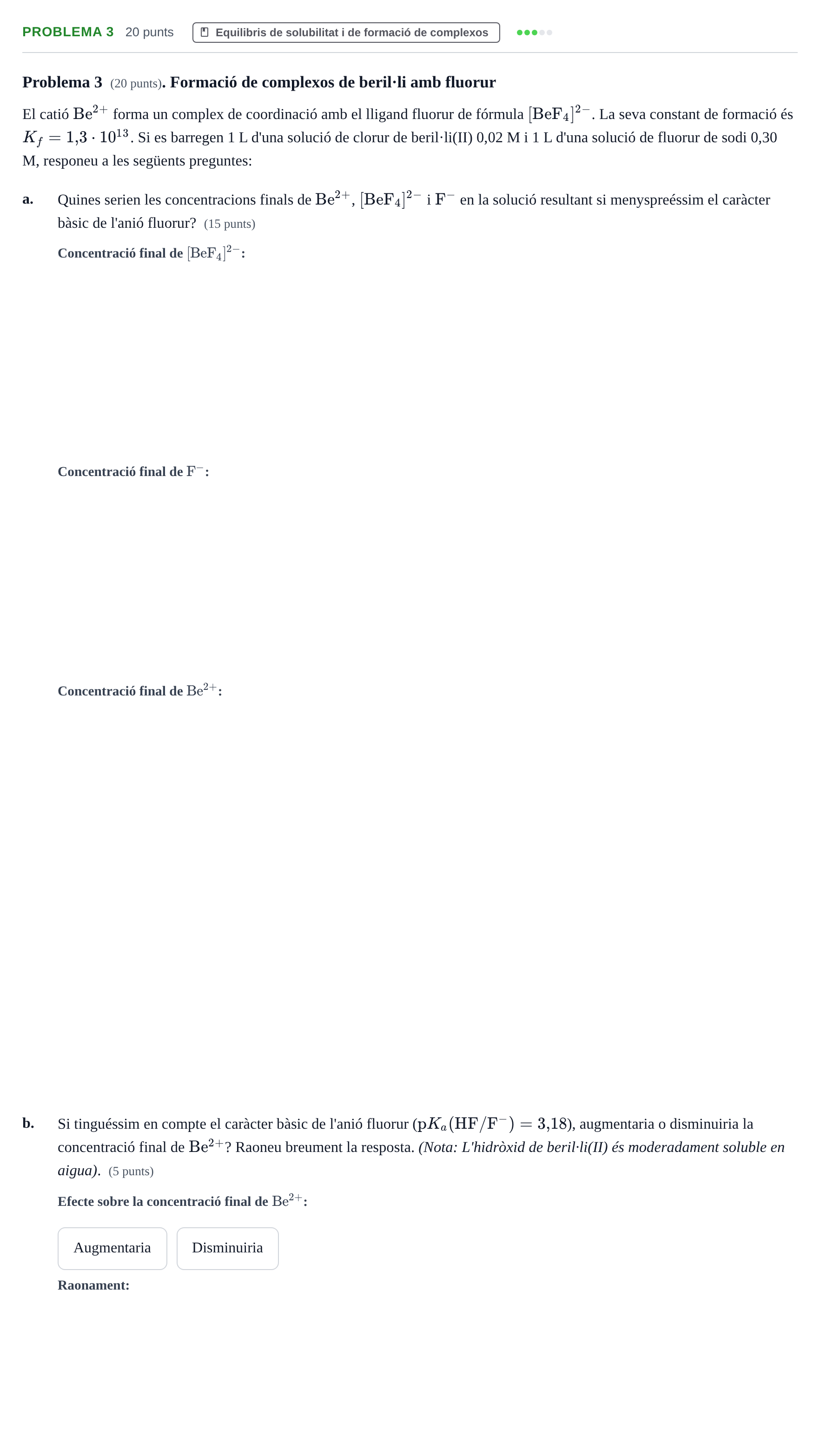 Enunciado: Problema 3 · Fonaments de Química I i II UAB 2014