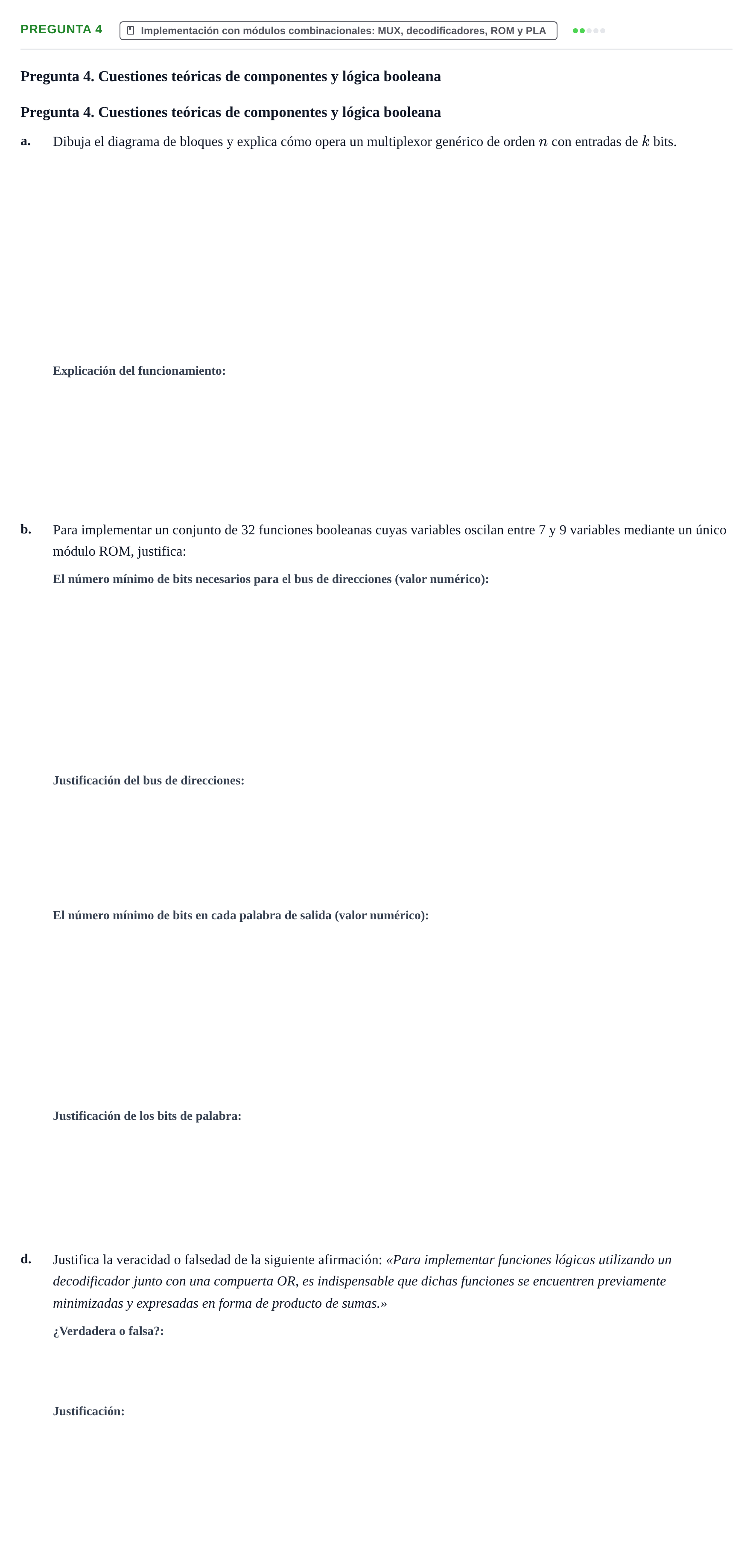 Enunciado: Pregunta 4 - Implementación con módulos combinaci… · Fonaments dels Computadors UAB 2024