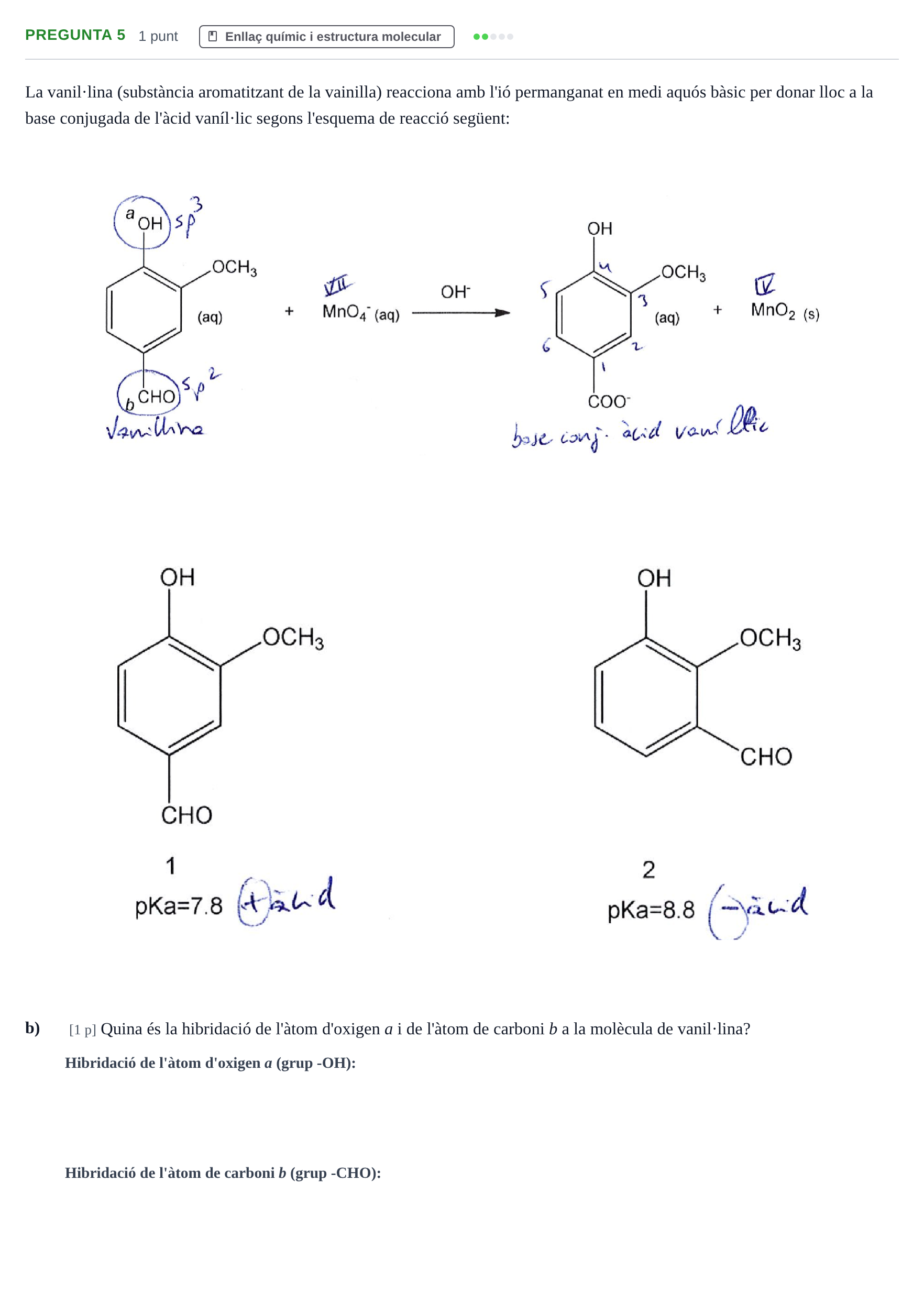Enunciado: Pregunta 5 - Enllaç químic · Fonaments de Química I i II UAB Juny 2012