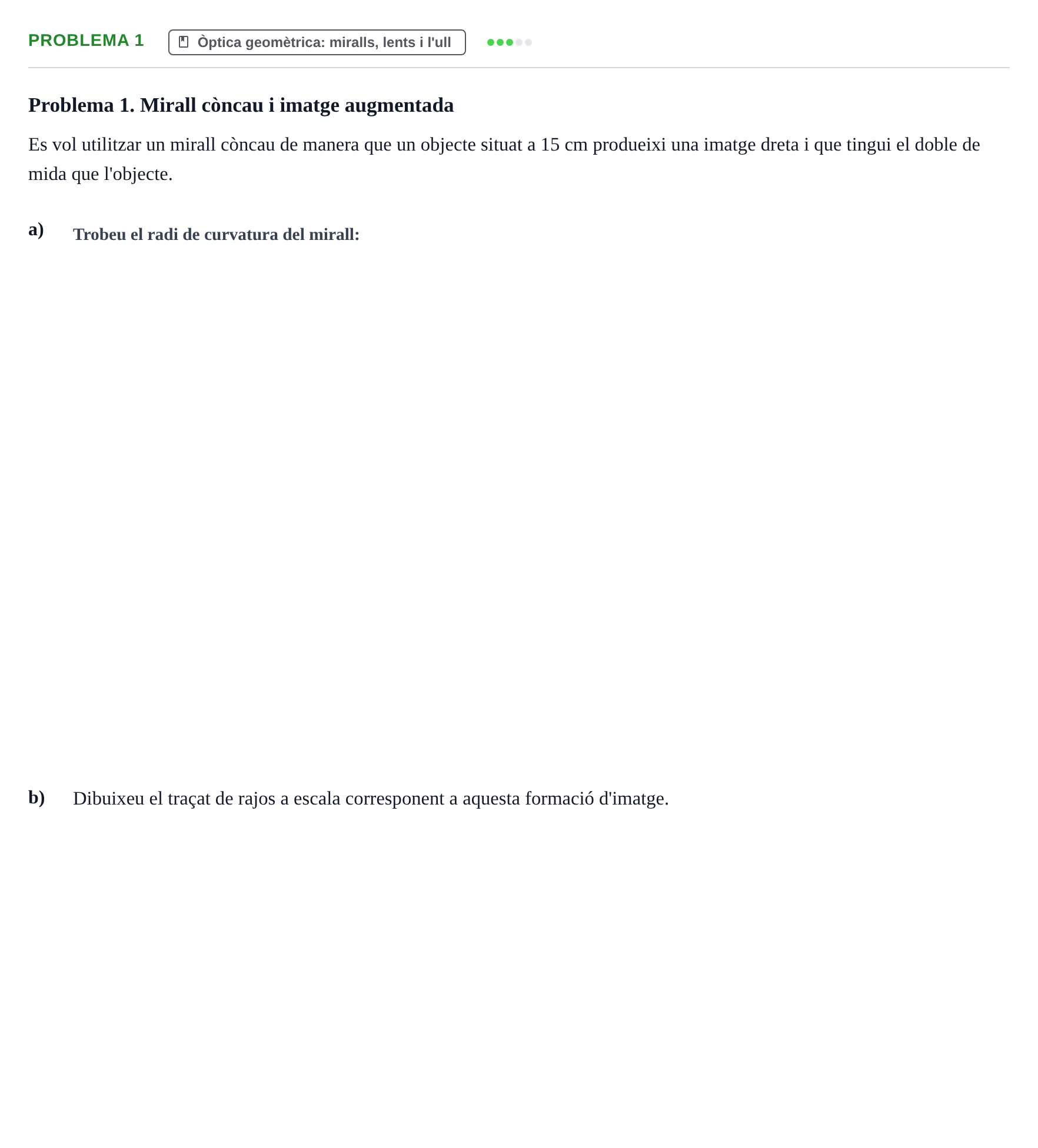 Enunciado: Problema 1 · Física Aplicada a Farmacia UB Examen final d'avaluació única de Física Aplicada a Farmàcia