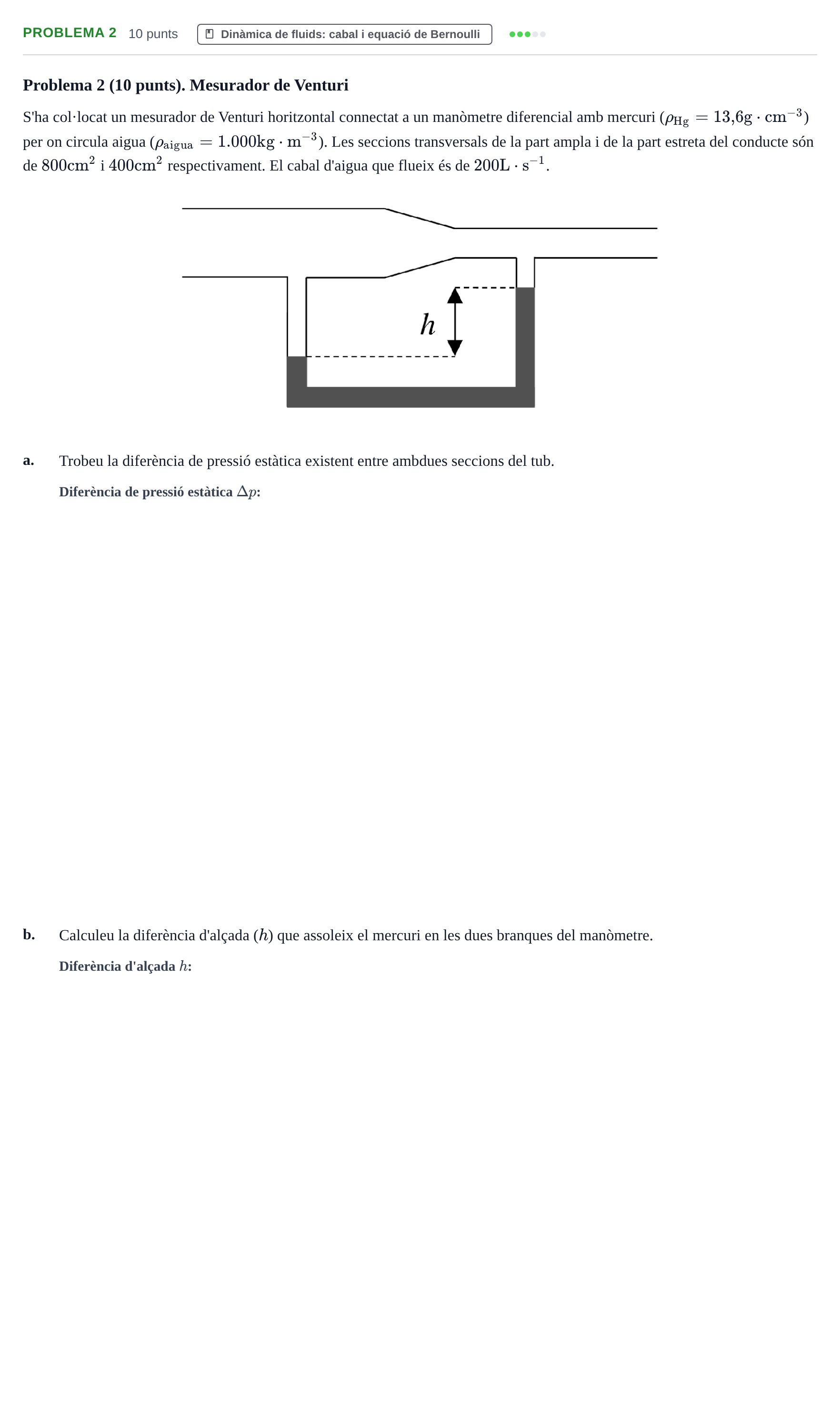 Enunciado: Problema 2 · Física Aplicada a Farmacia UB 2019