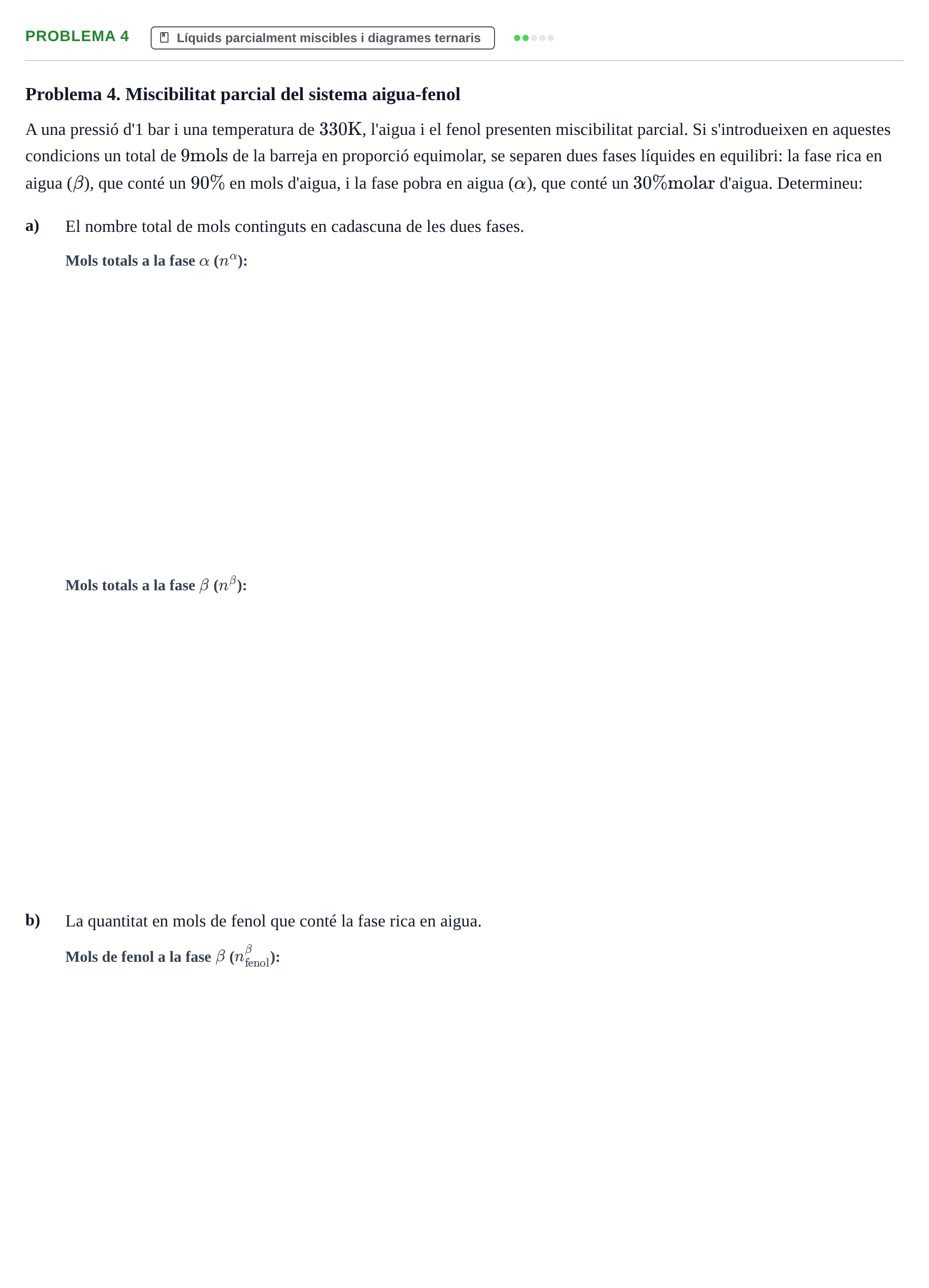 Enunciado: Problema 4 · Fisicoquímica I UB 2019
