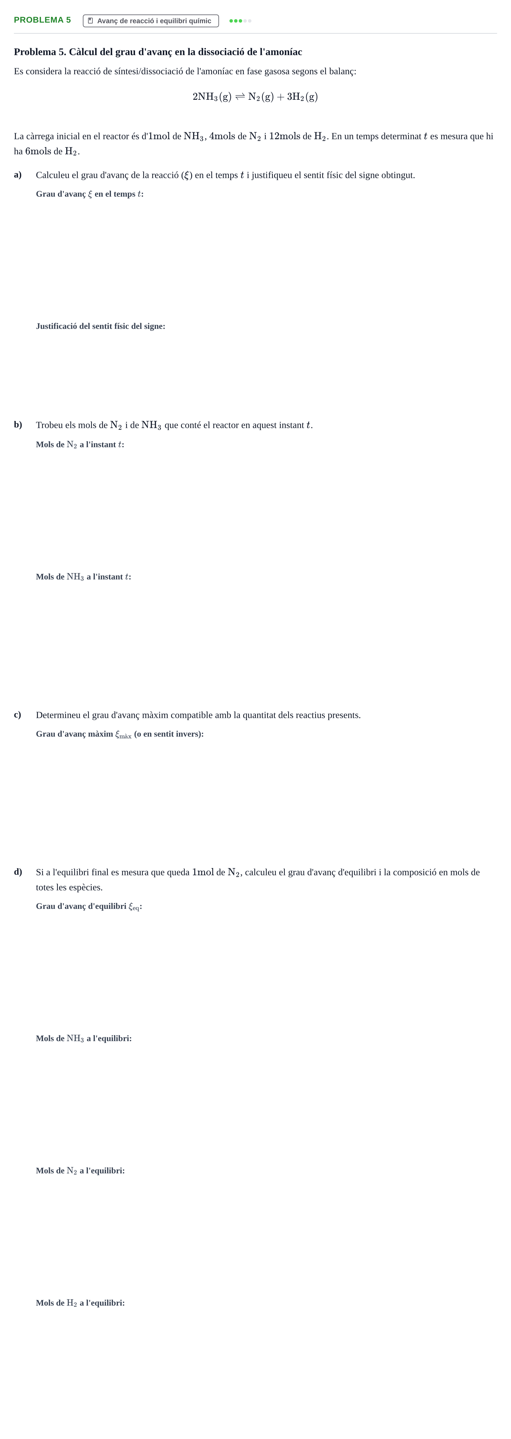 Enunciado: Problema 5 · Fisicoquímica I UB 2019