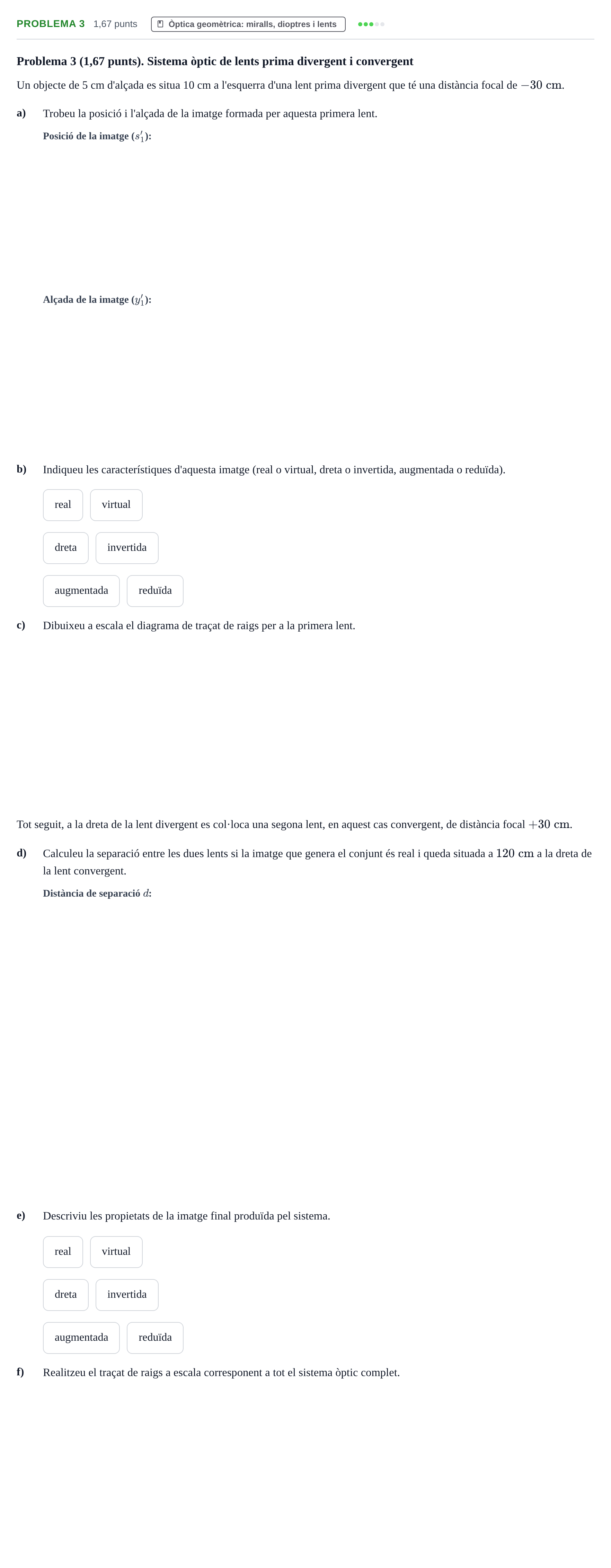 Enunciado: Problema 3 · Física II UB Juny 2019
