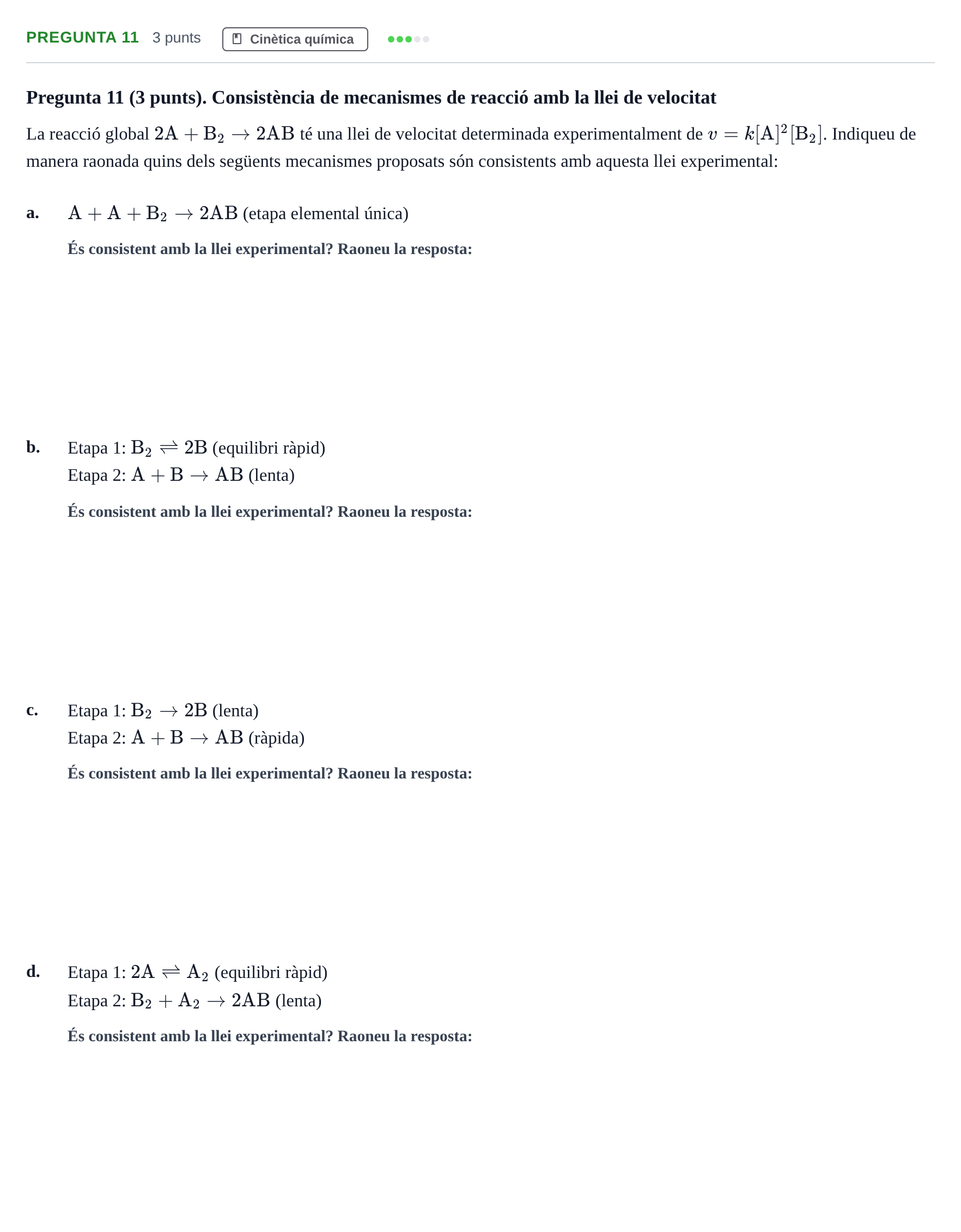 Enunciado: Pregunta 11 · Química Bàsica I UB 2021