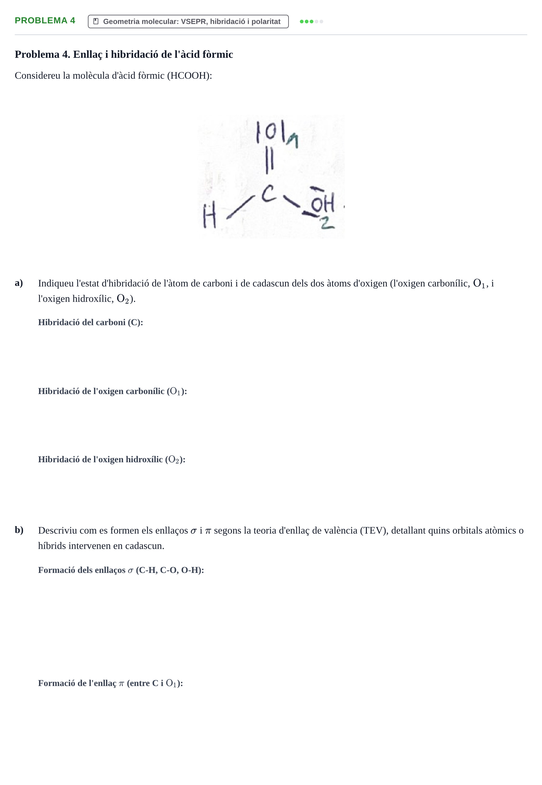 Enunciado: Problema 4 · Química Bàsica I UB 2020