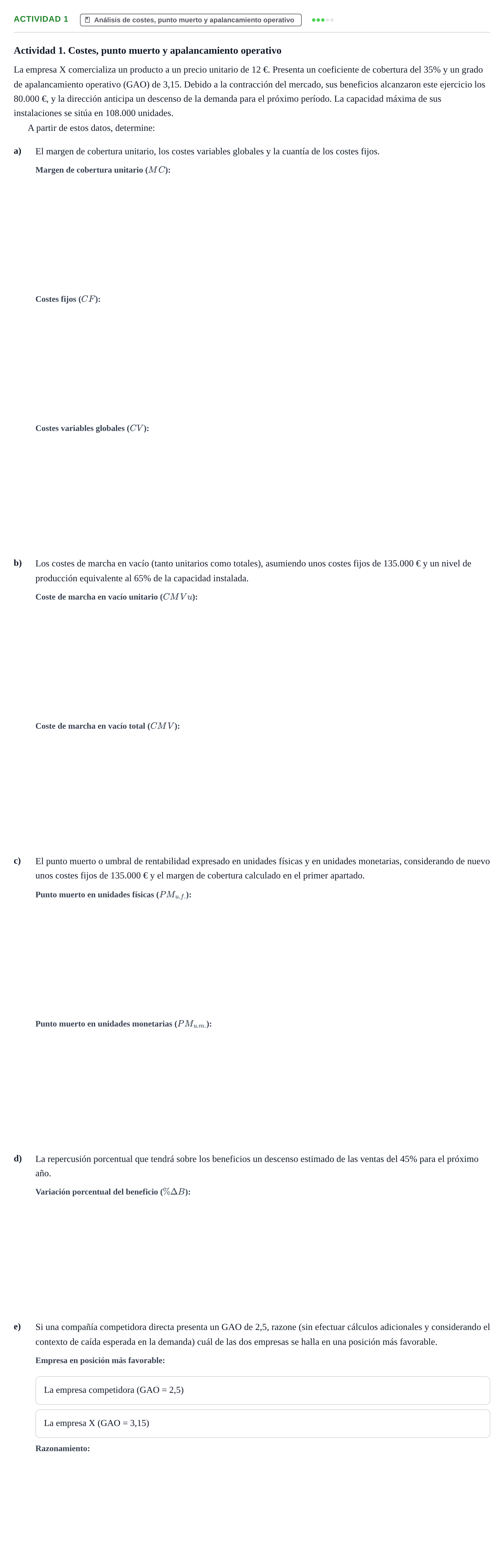 Enunciado: Actividad 1