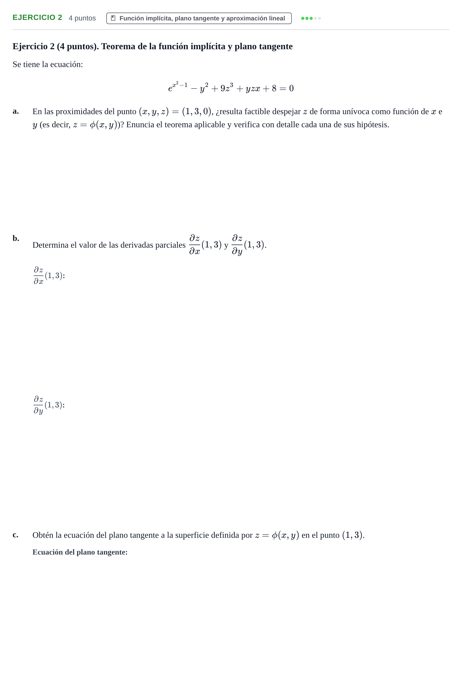 Enunciado: Ejercicio 2 · Matemáticas II UAB 2018