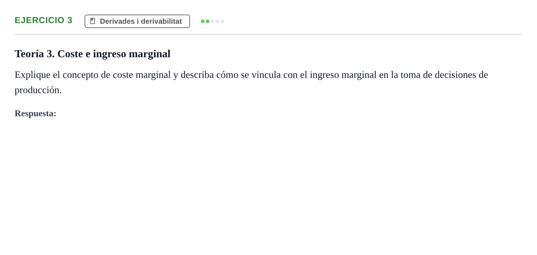 Enunciado: Problema 3 · Matemáticas I UAB Examen de repaso de Matemáticas I de la Empresa