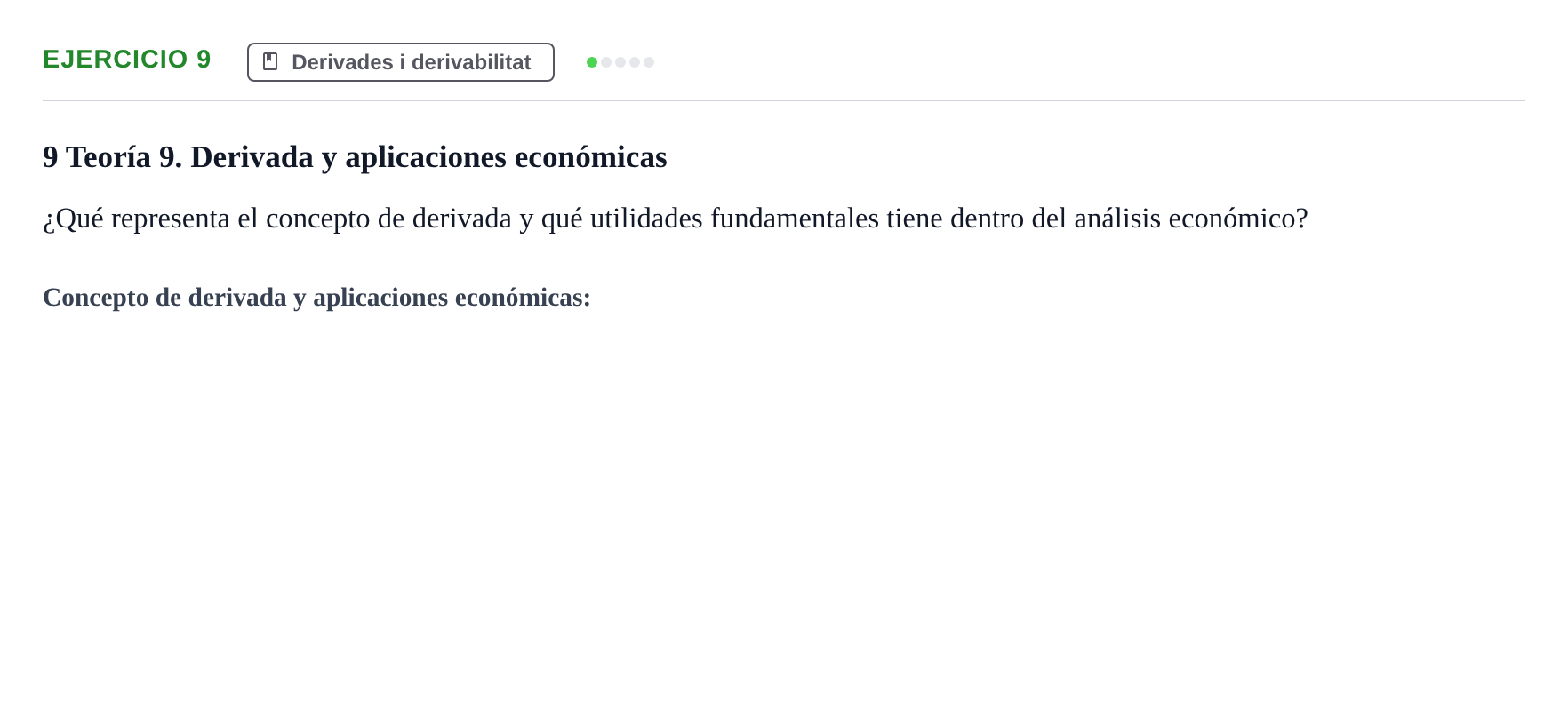 Enunciado: Problema 9 · Matemáticas I UAB Examen de repaso de Matemáticas I de la Empresa