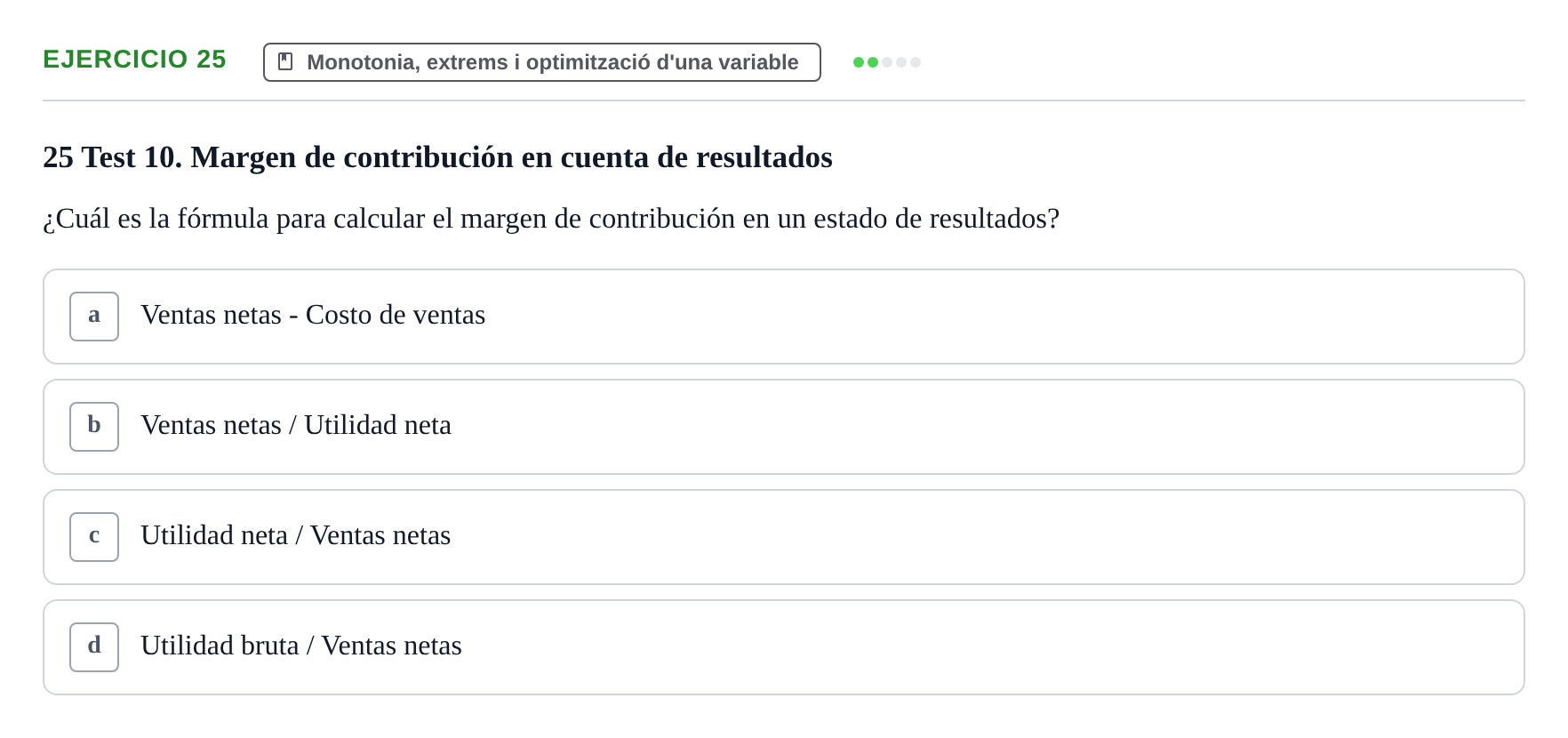 Enunciado: Problema 25 · Matemáticas I UAB Examen de repaso de Matemáticas I de la Empresa
