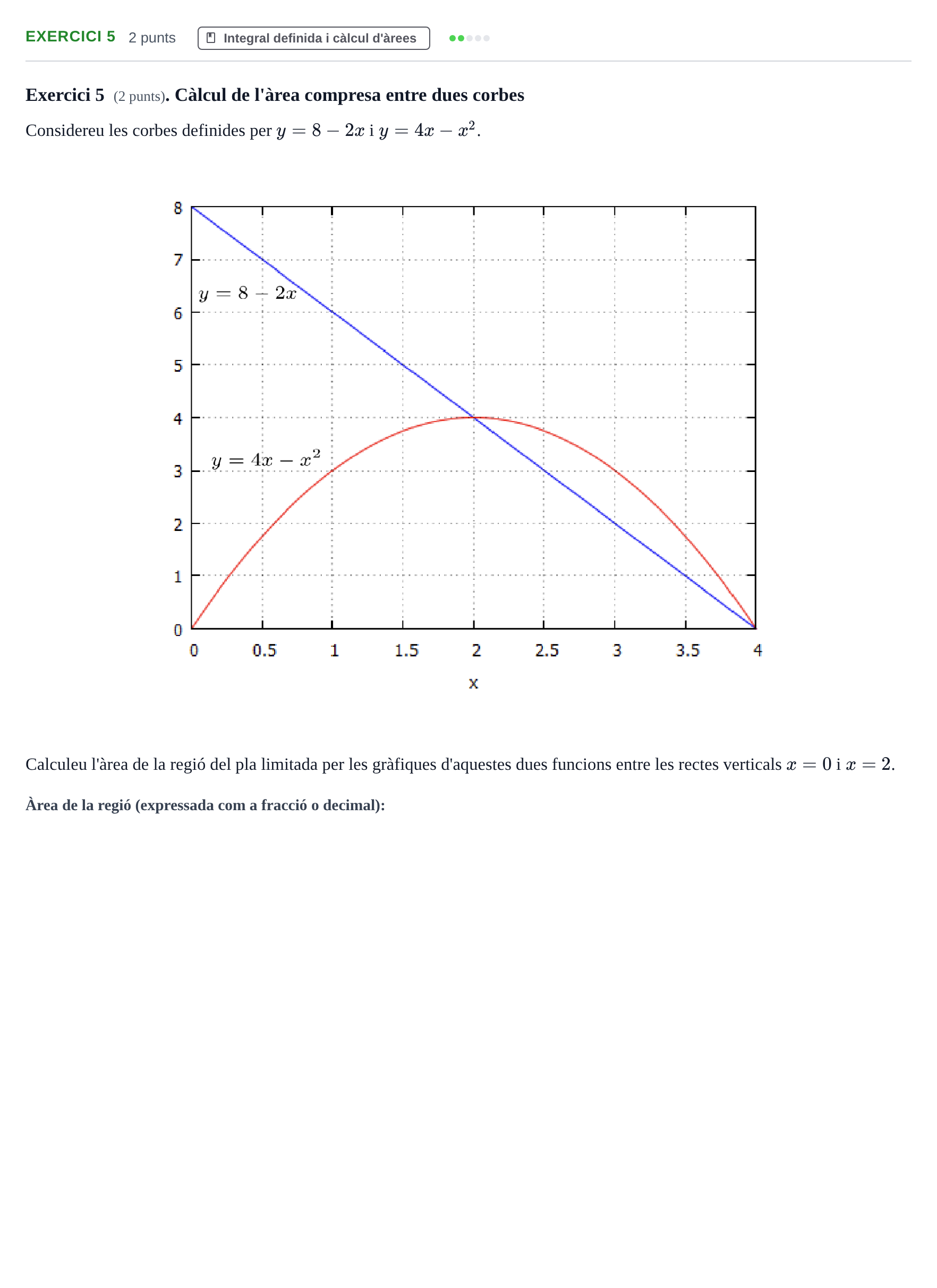 Enunciado: Exercici 5 · Matemáticas I UAB 2020