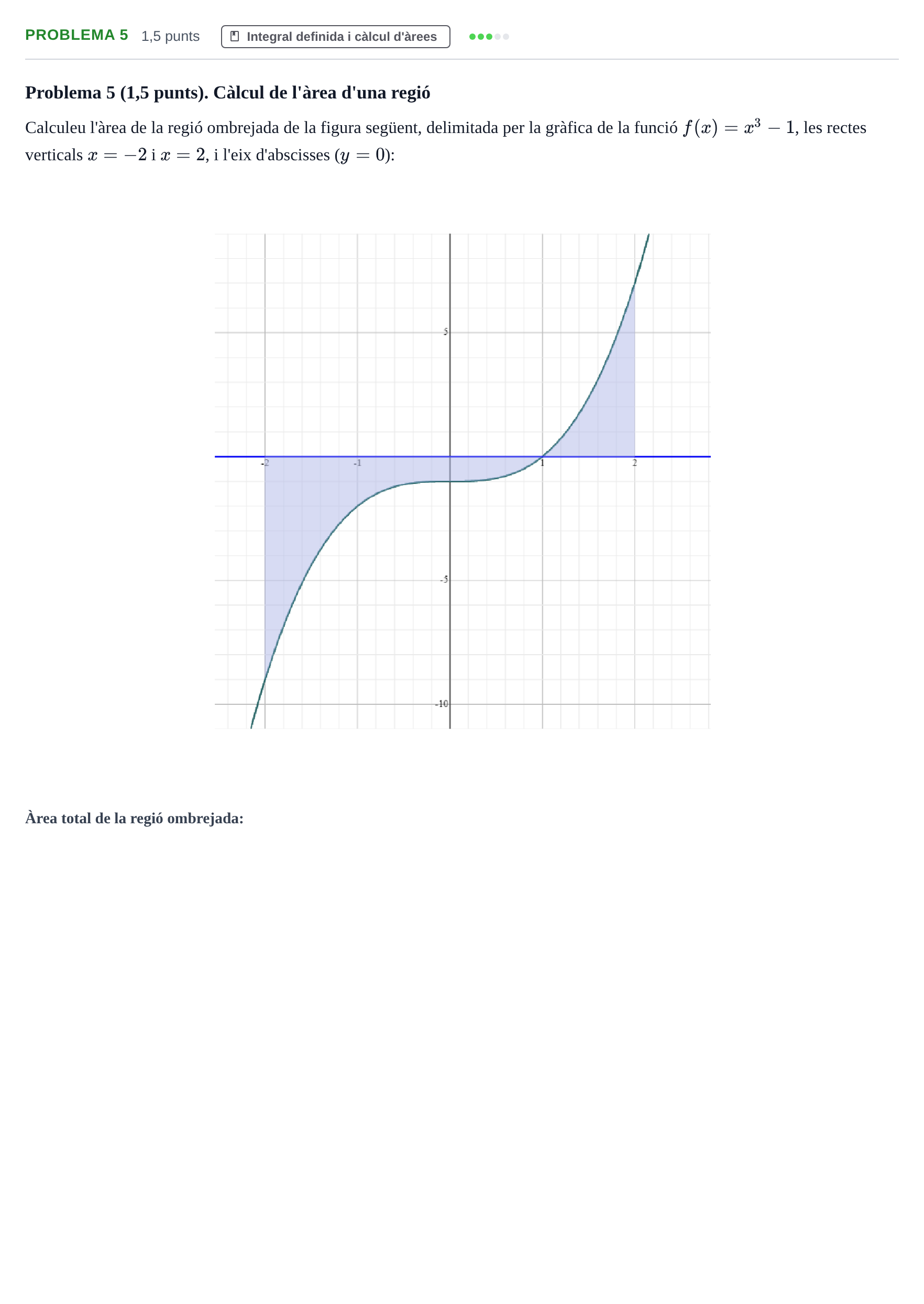Enunciado: Problema 5 · Matemáticas I UAB 2017