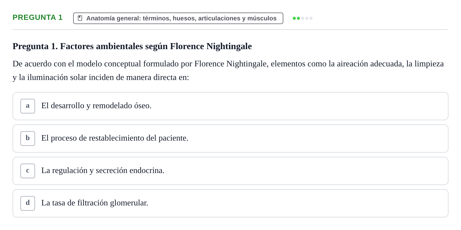 Enunciado: Pregunta 1