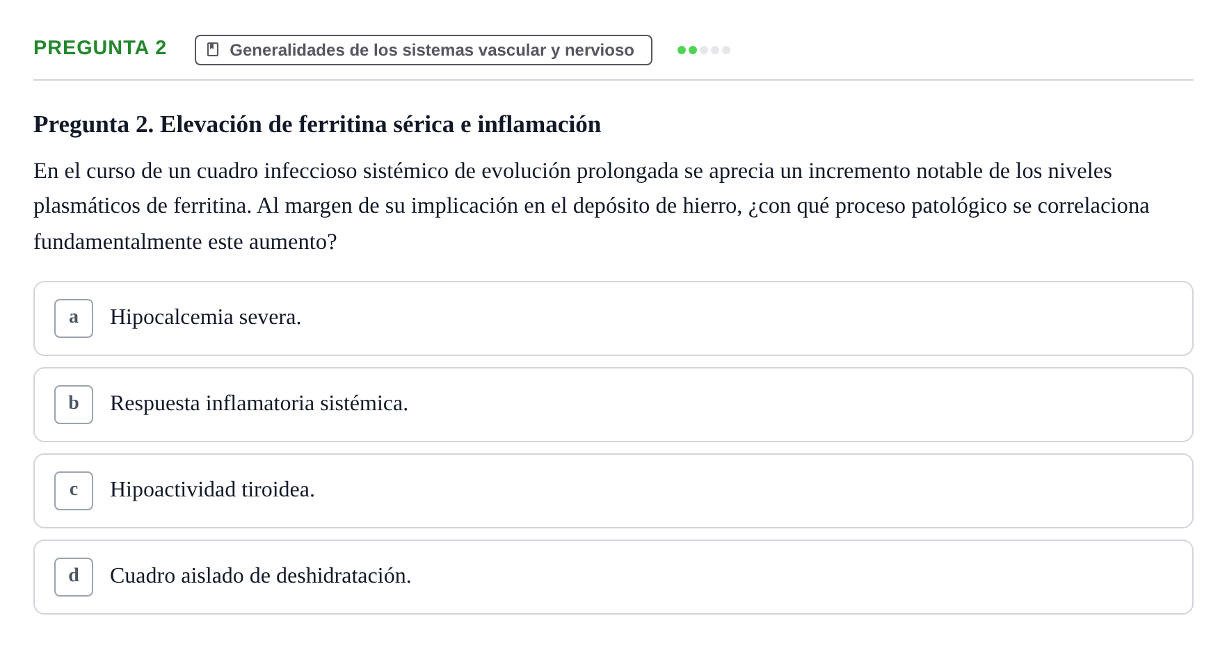 Enunciado: Pregunta 2