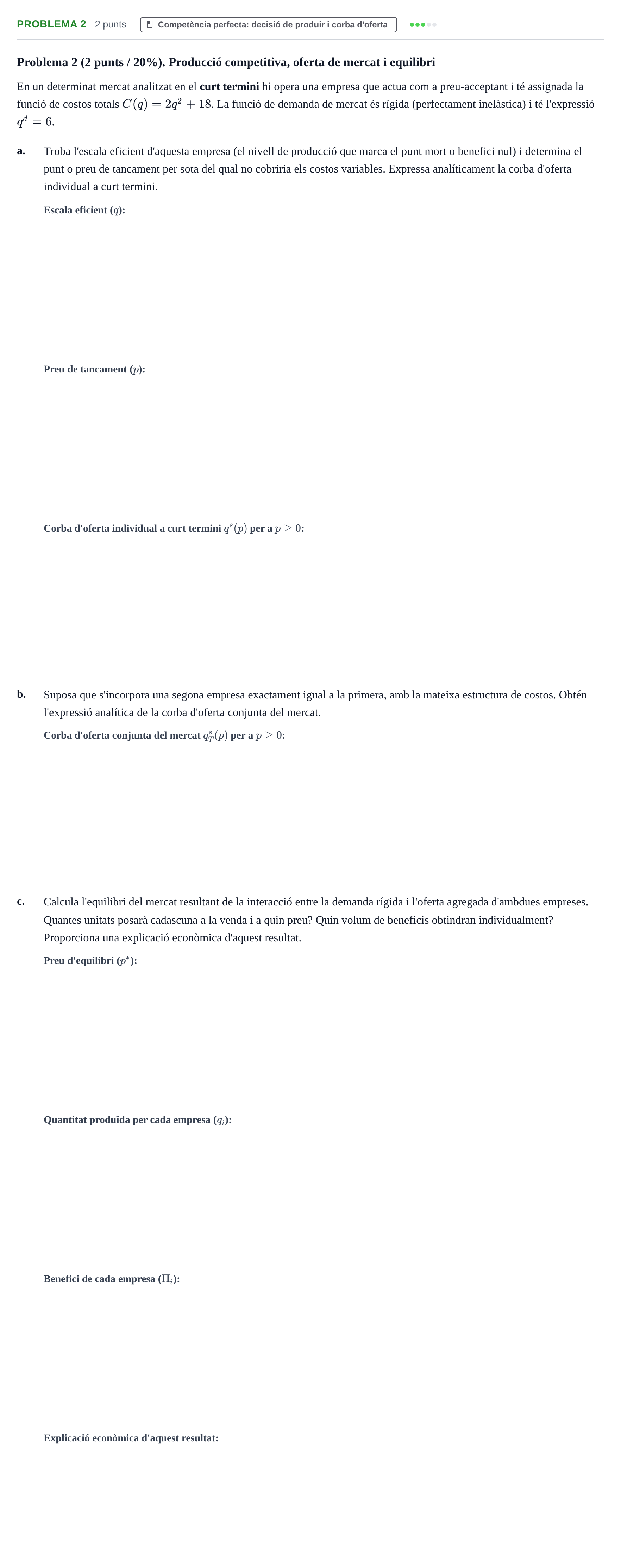 Enunciado: Problema 2 · Introducción a la Economía UAB 2019