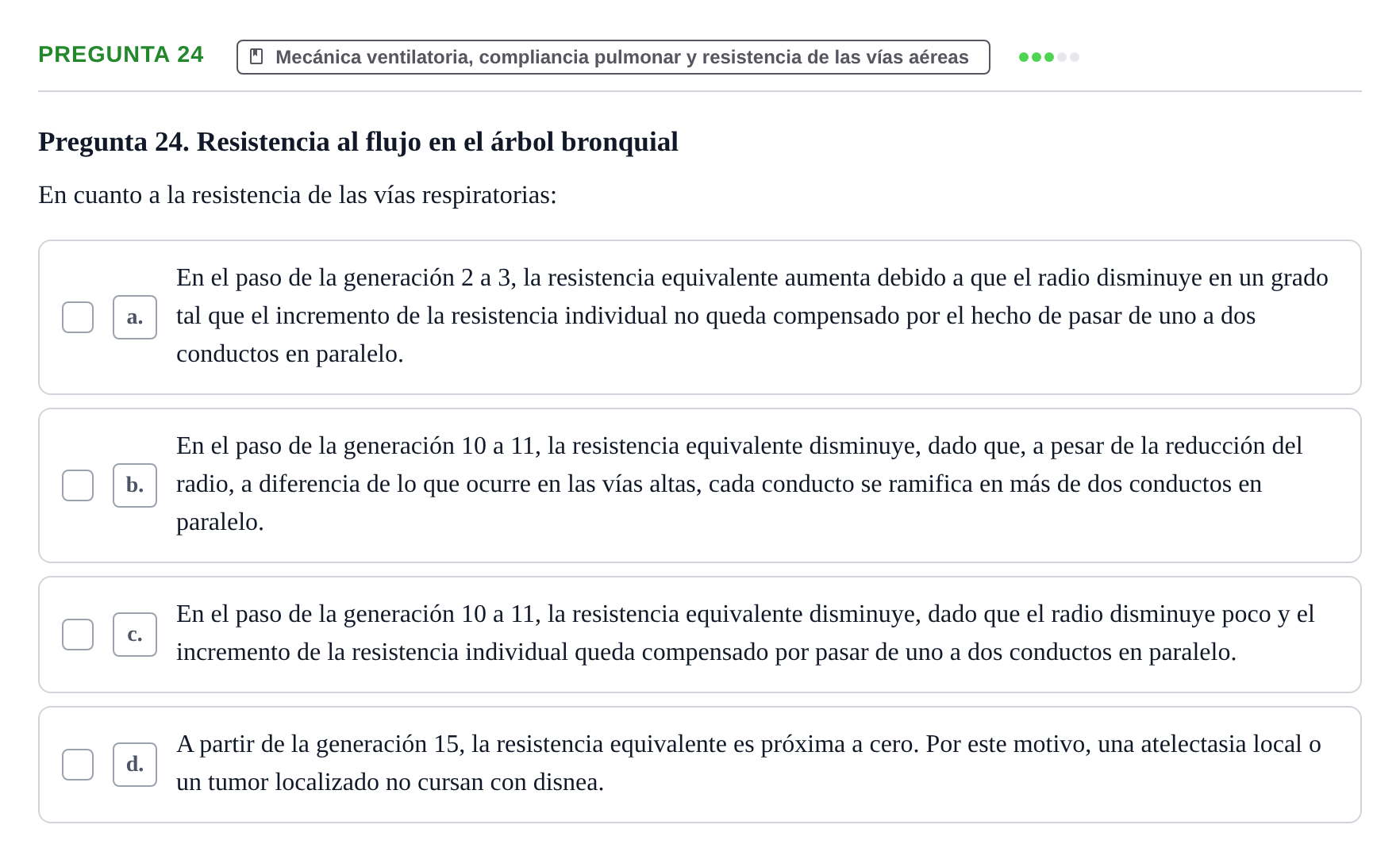 Enunciado: Pregunta 24 · Biofísica UAB 2023