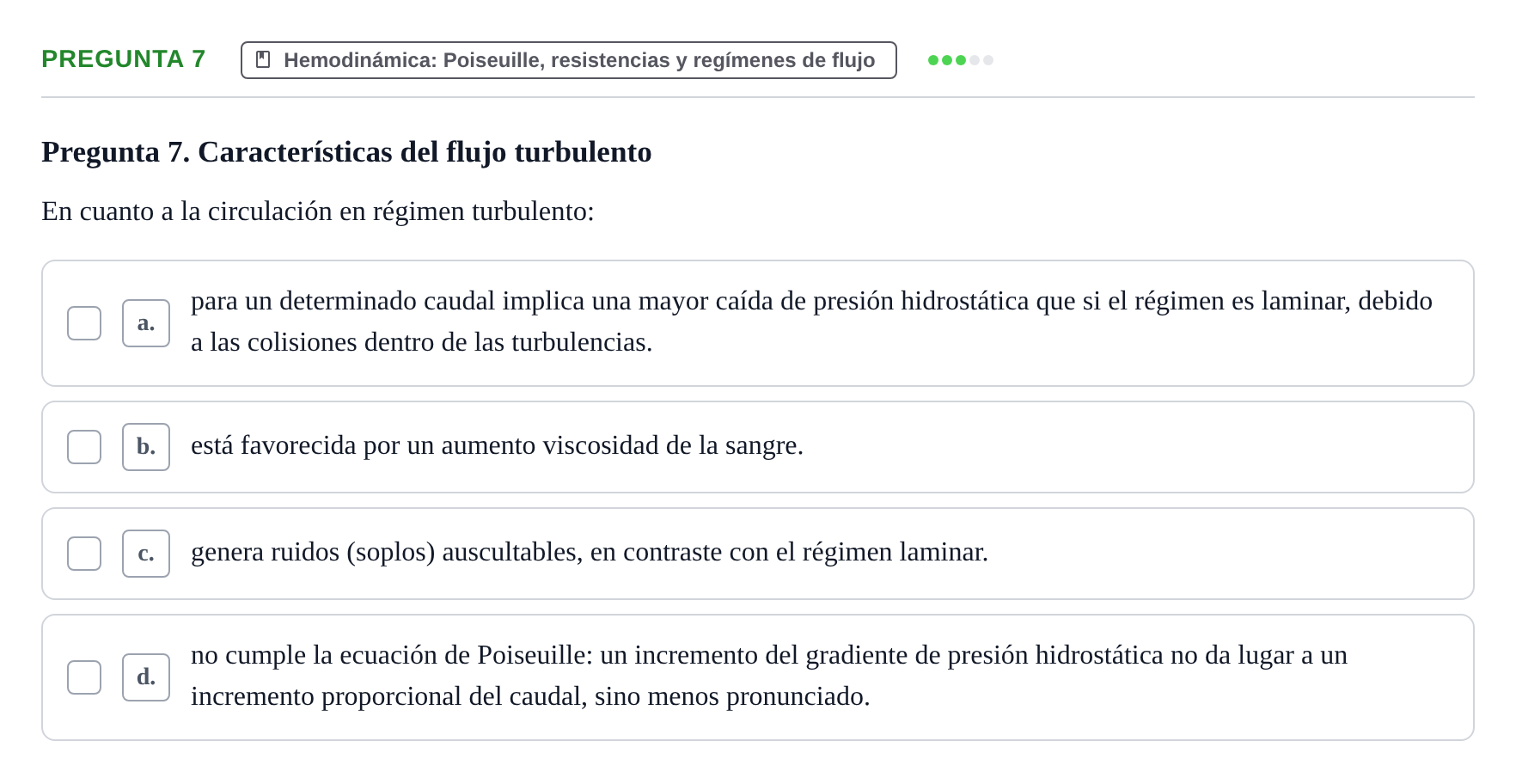 Enunciado: Pregunta 7 · Biofísica UAB 2023