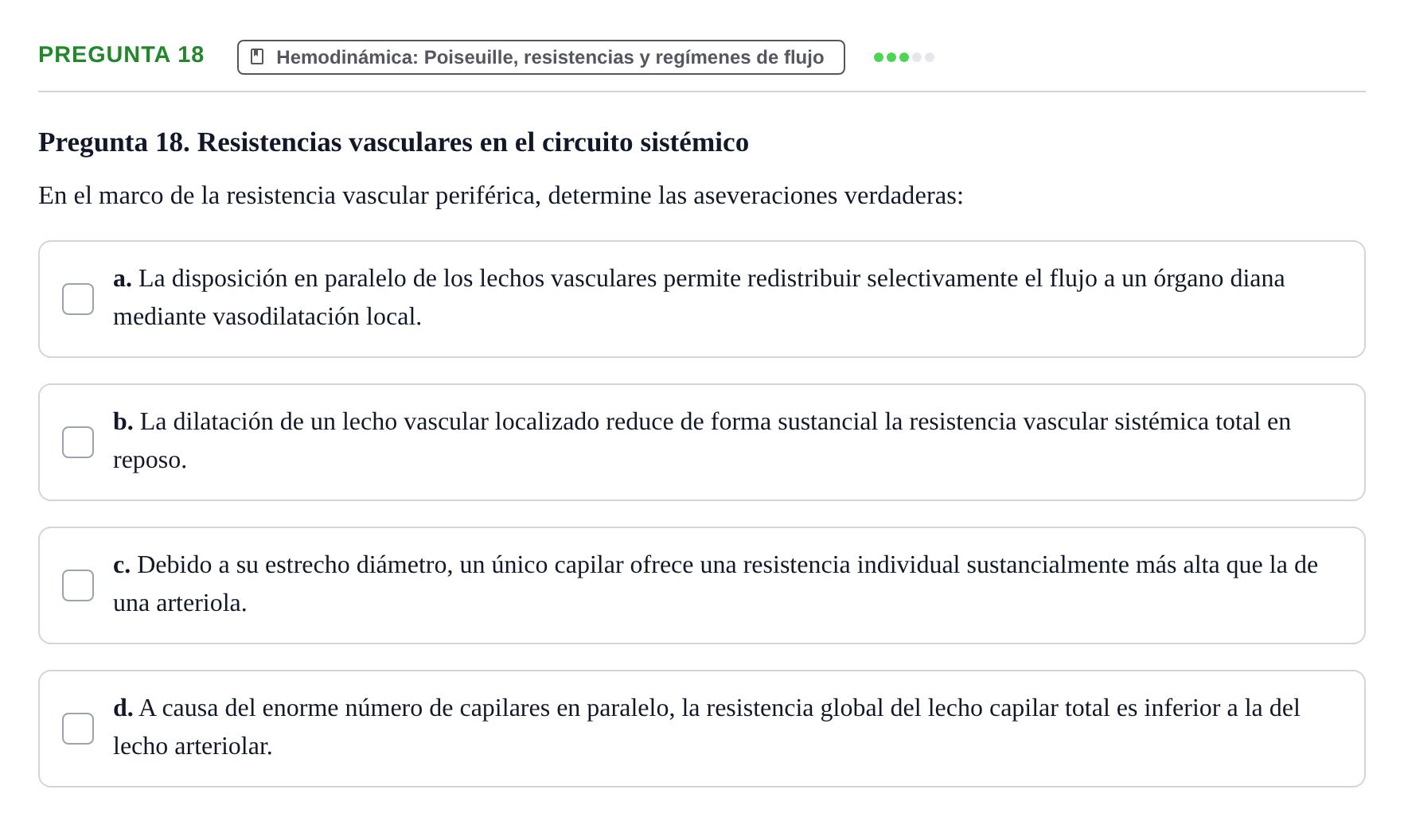 Enunciado: Pregunta 18 · Biofísica UAB 2024