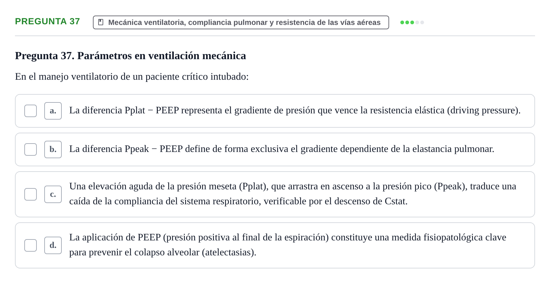 Enunciado: Pregunta 37 · Biofísica UAB 2025