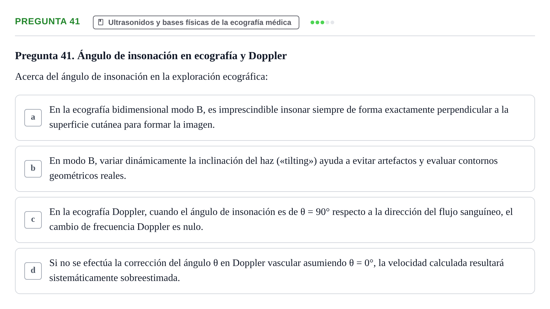Enunciado: Pregunta 41 · Biofísica UAB 2025