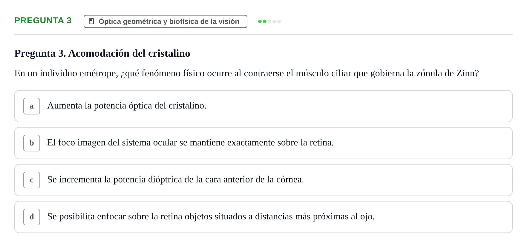 Enunciado: Pregunta 3 · Biofísica UAB Examen Segundo Parcial de Biofísica