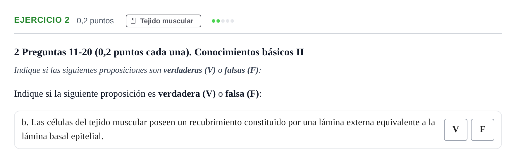 Enunciado: Ejercicio 2 - Tejido muscular · Histología UAB 2023