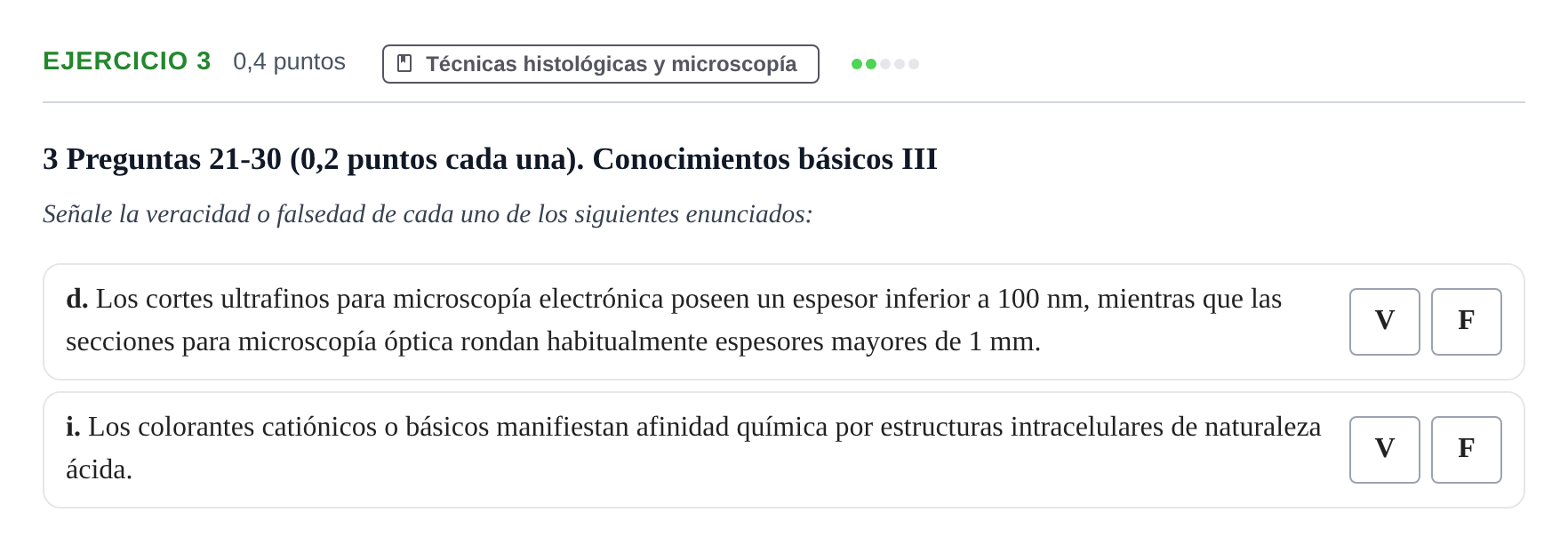 Enunciado: Ejercicio 3 - Técnicas histológicas y microscopía · Histología UAB 2023