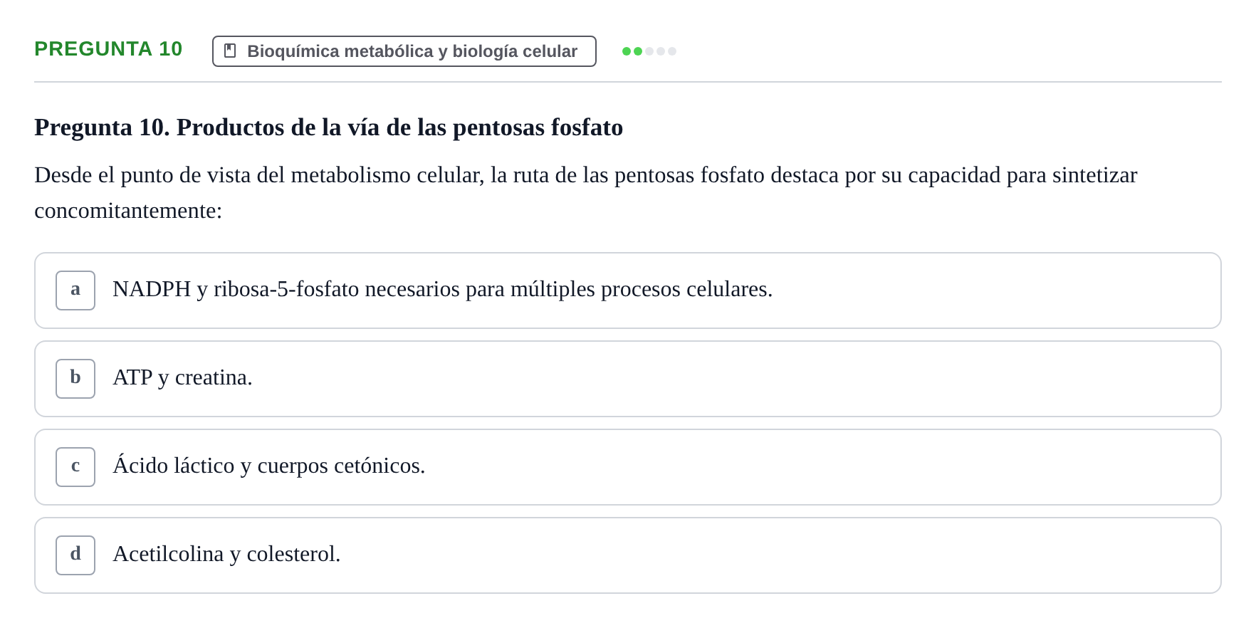 Enunciado: Pregunta 10