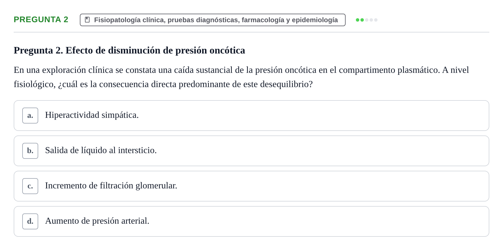 Enunciado: Pregunta 2