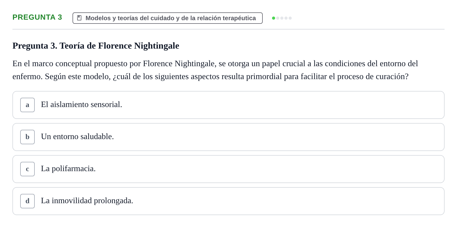 Enunciado: Pregunta 3