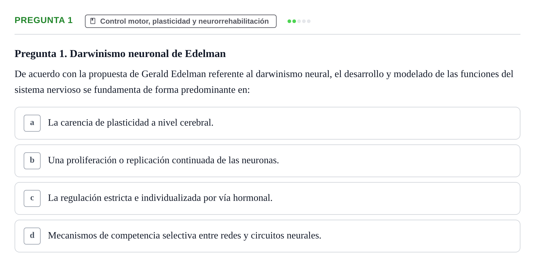 Enunciado: Pregunta 1