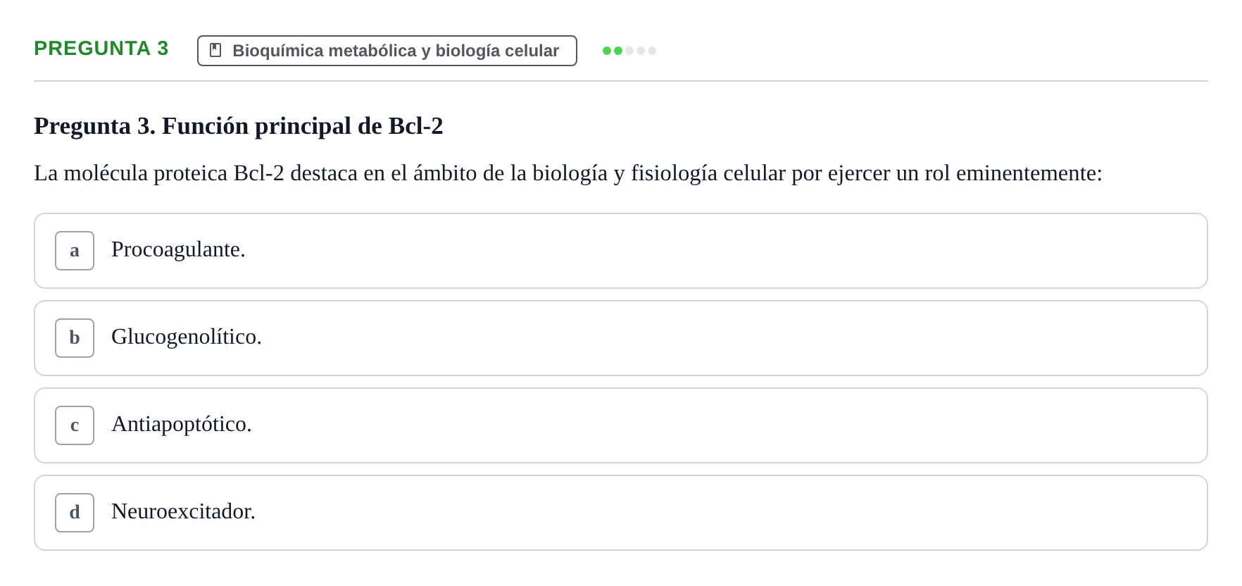 Enunciado: Pregunta 3