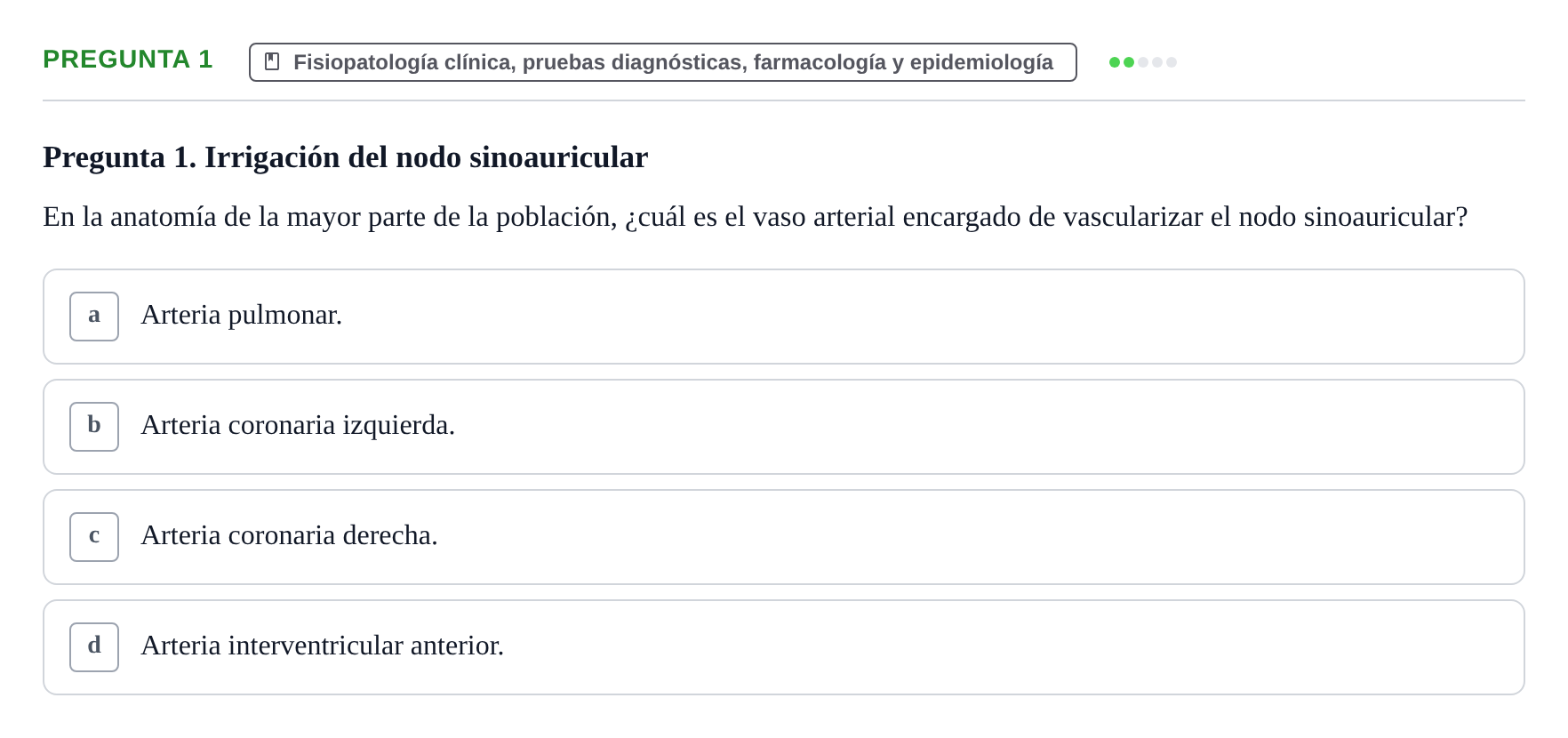 Enunciado: Pregunta 1