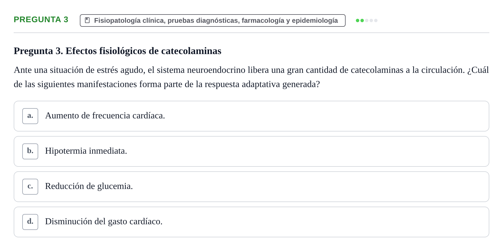 Enunciado: Pregunta 3