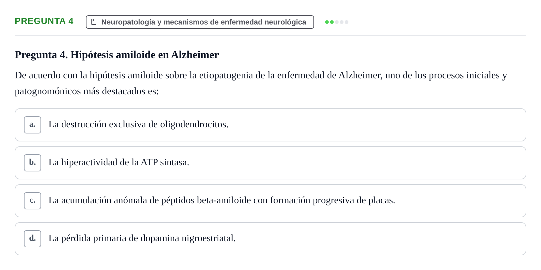 Enunciado: Pregunta 4