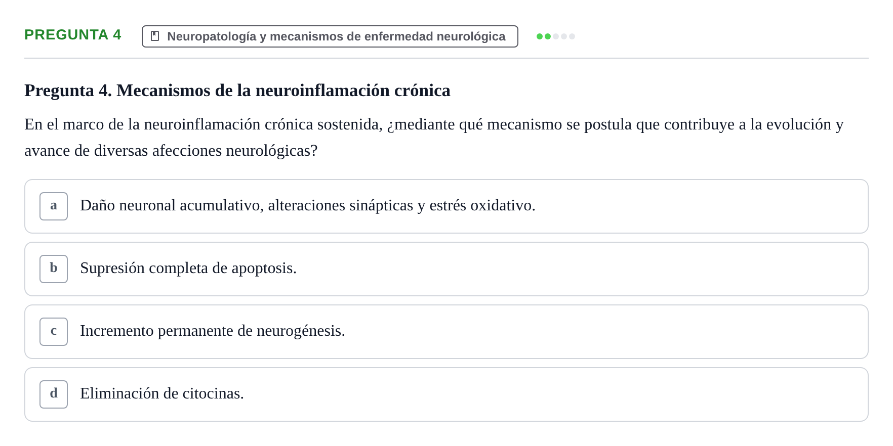 Enunciado: Pregunta 4