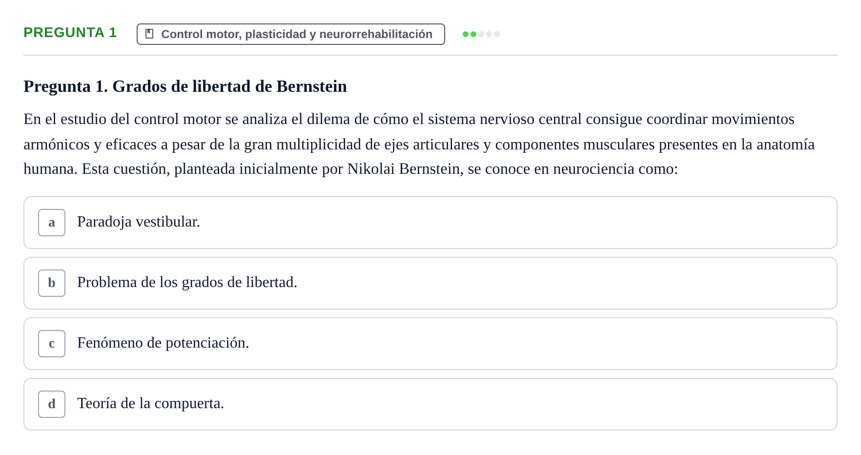 Enunciado: Pregunta 1