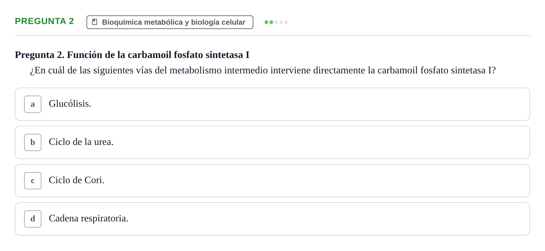 Enunciado: Pregunta 2