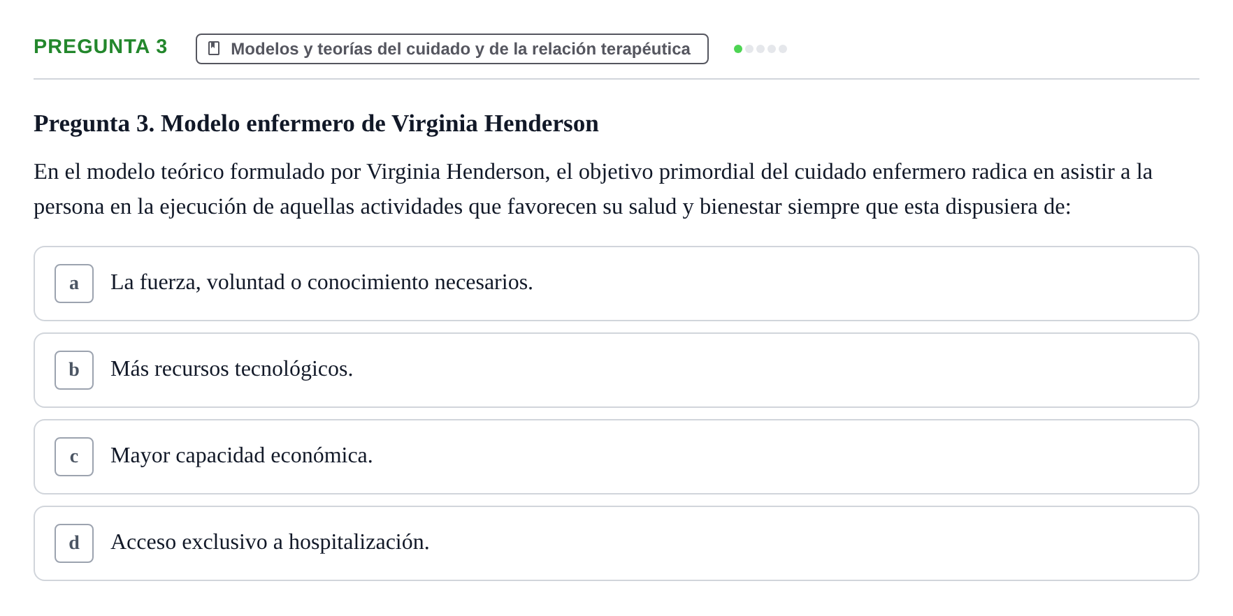 Enunciado: Pregunta 3